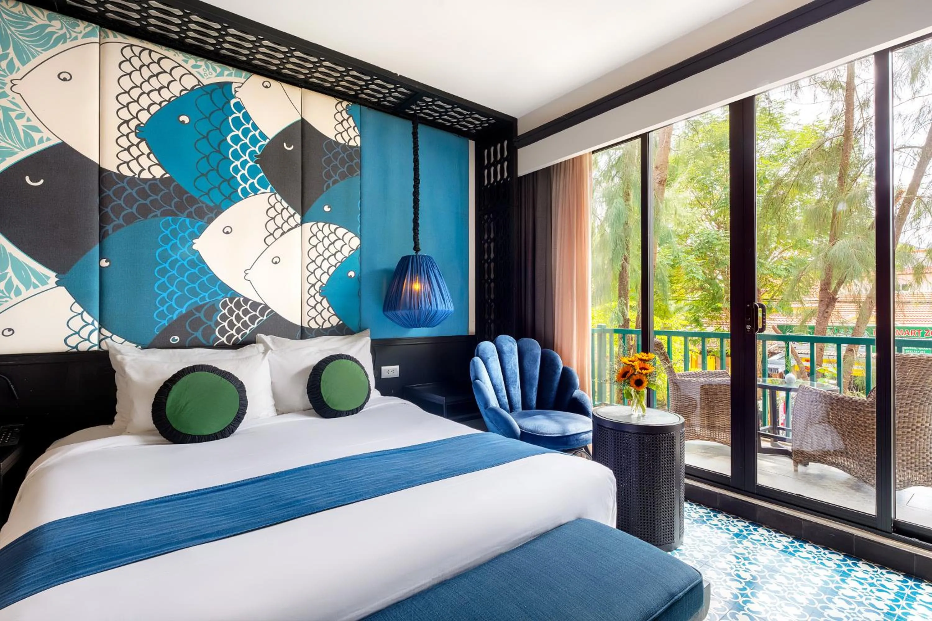 Bed in Sol An Bang Beach Resort & Spa