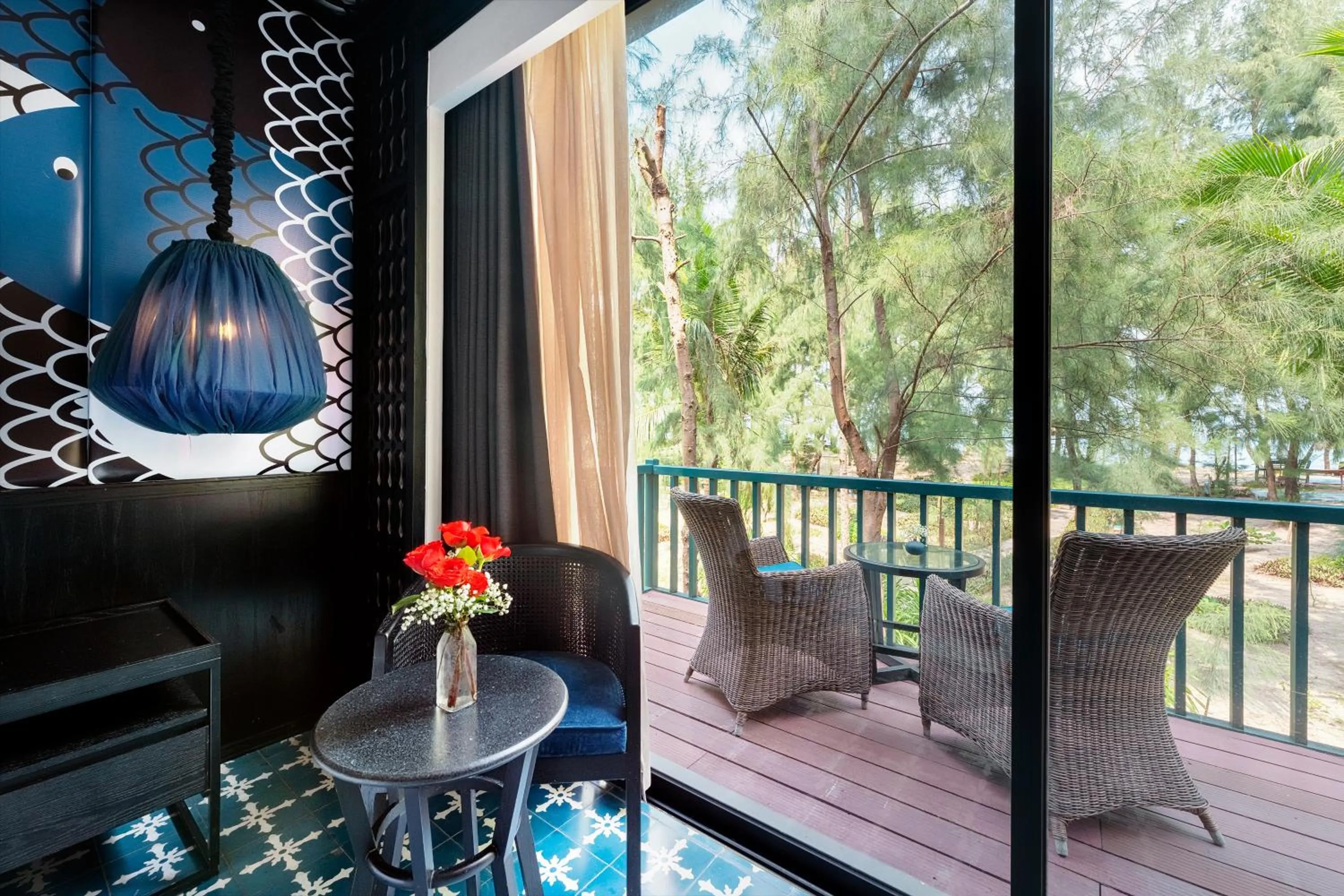 Balcony/Terrace in Sol An Bang Beach Resort & Spa