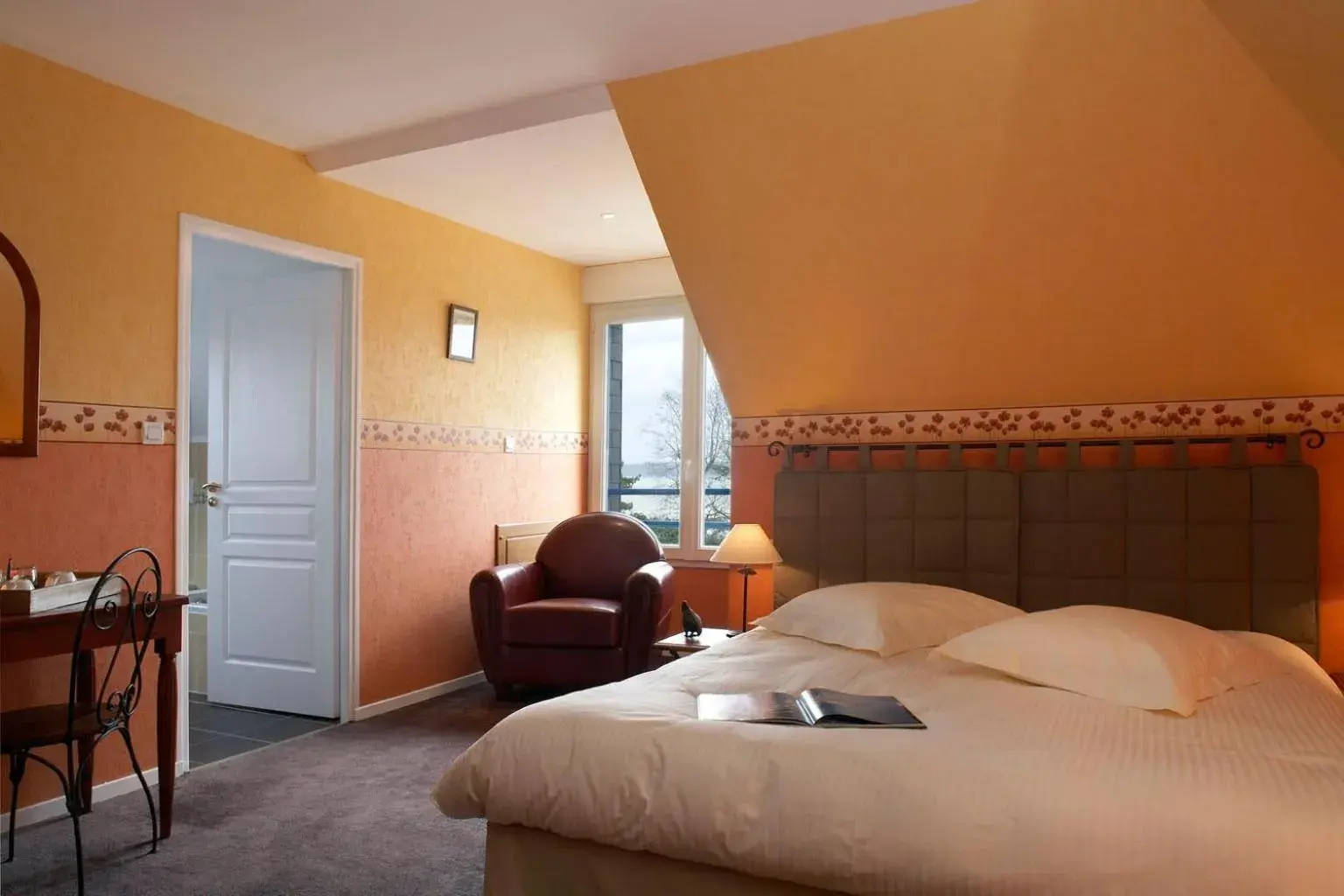 Double Room with Sea View in L'Escale Evel Er Gêr Double Room with Sea View in L'Escale Evel Er Gêr