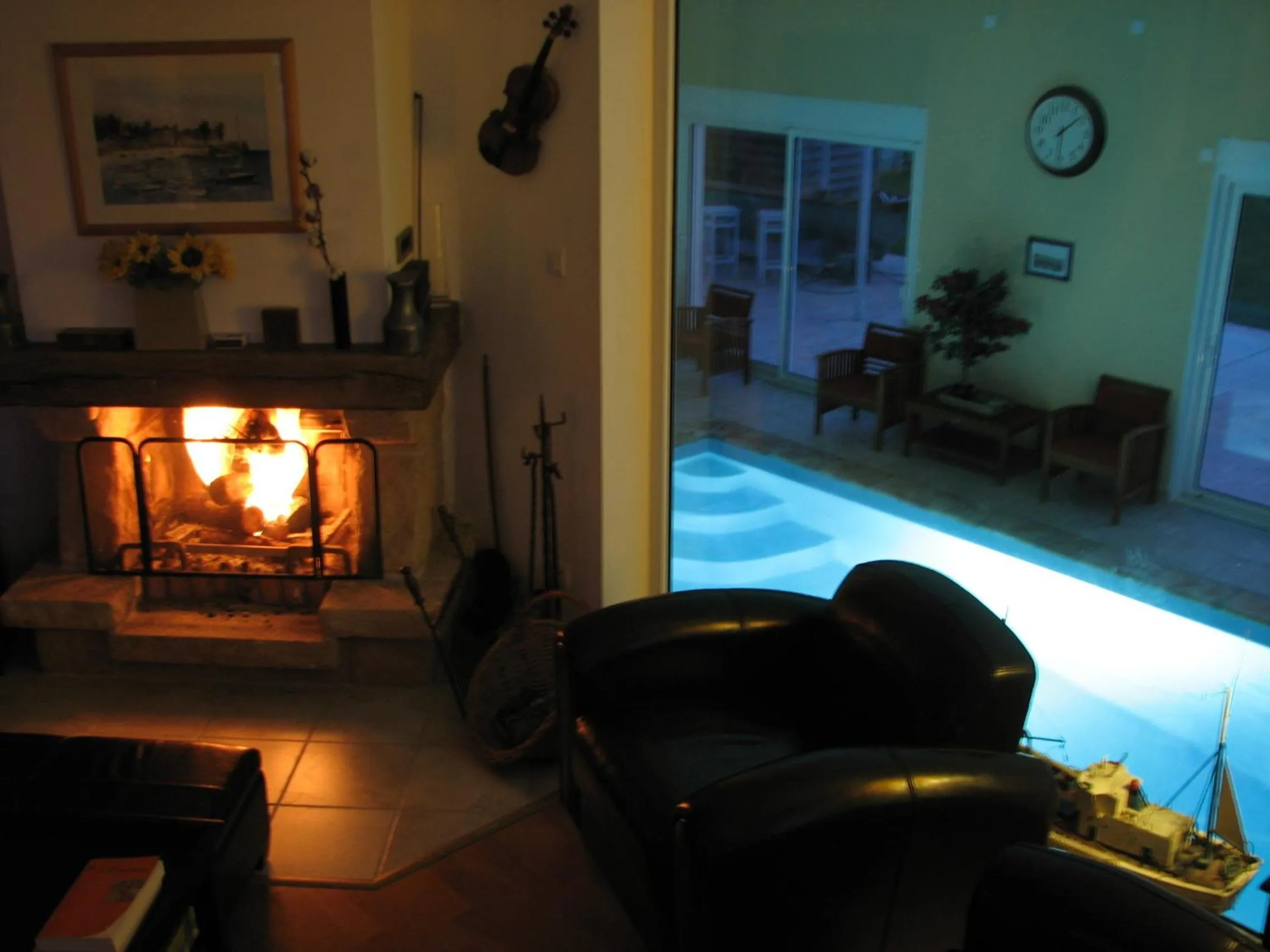 Living room in L'Escale Evel Er Gêr