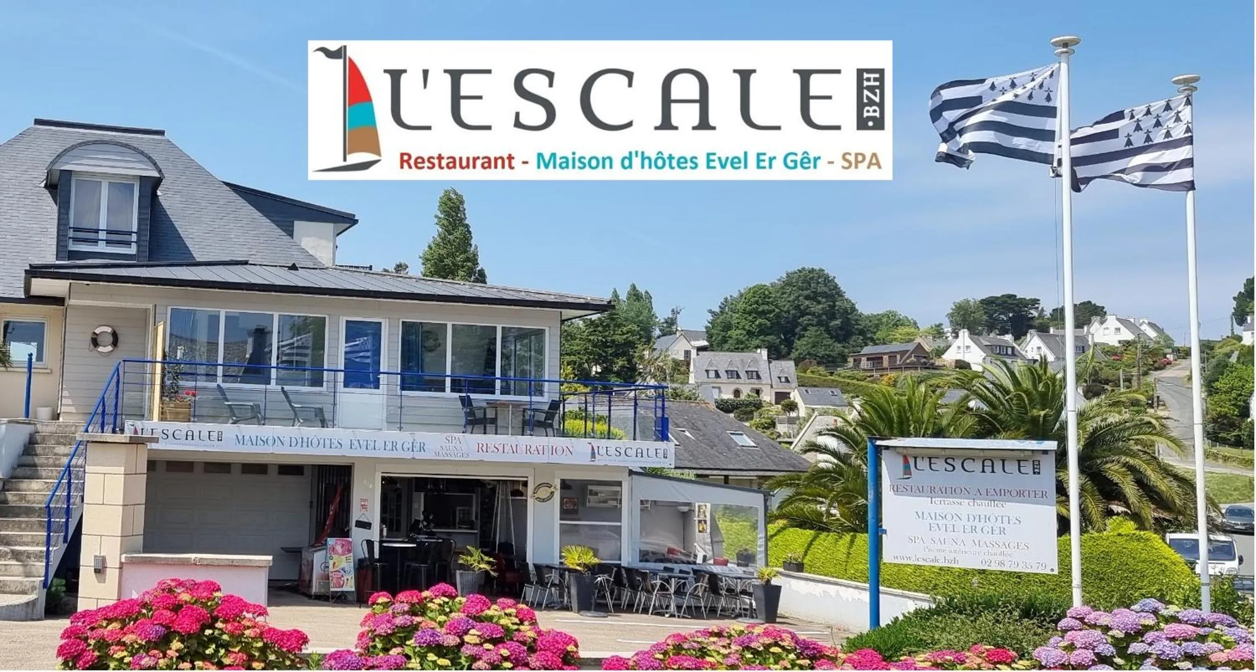 Facade/entrance in L'Escale Evel Er Gêr