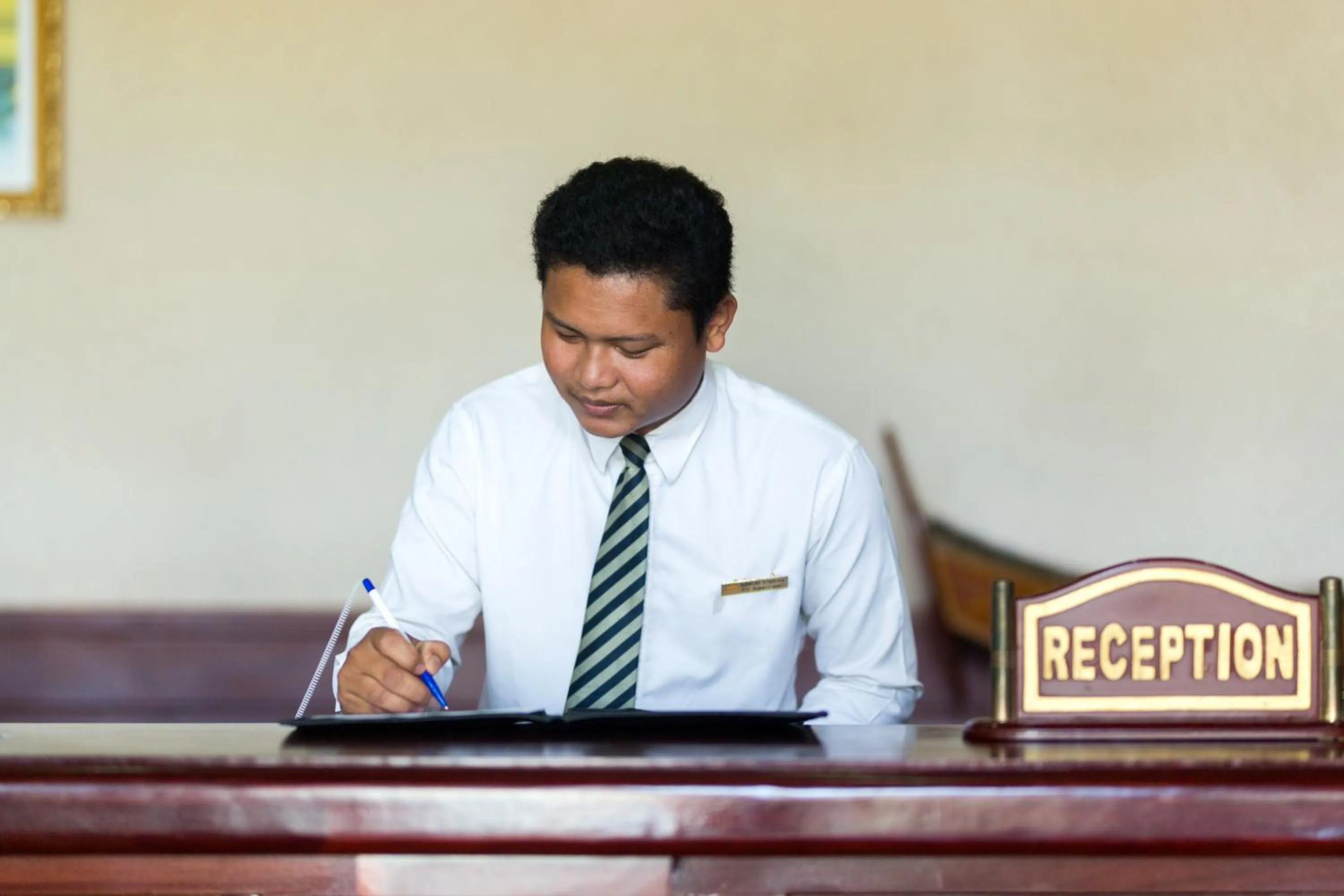 Lobby or reception in Smiling Deluxe Hotel
