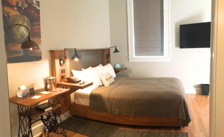 Bed in Western Front Hotel