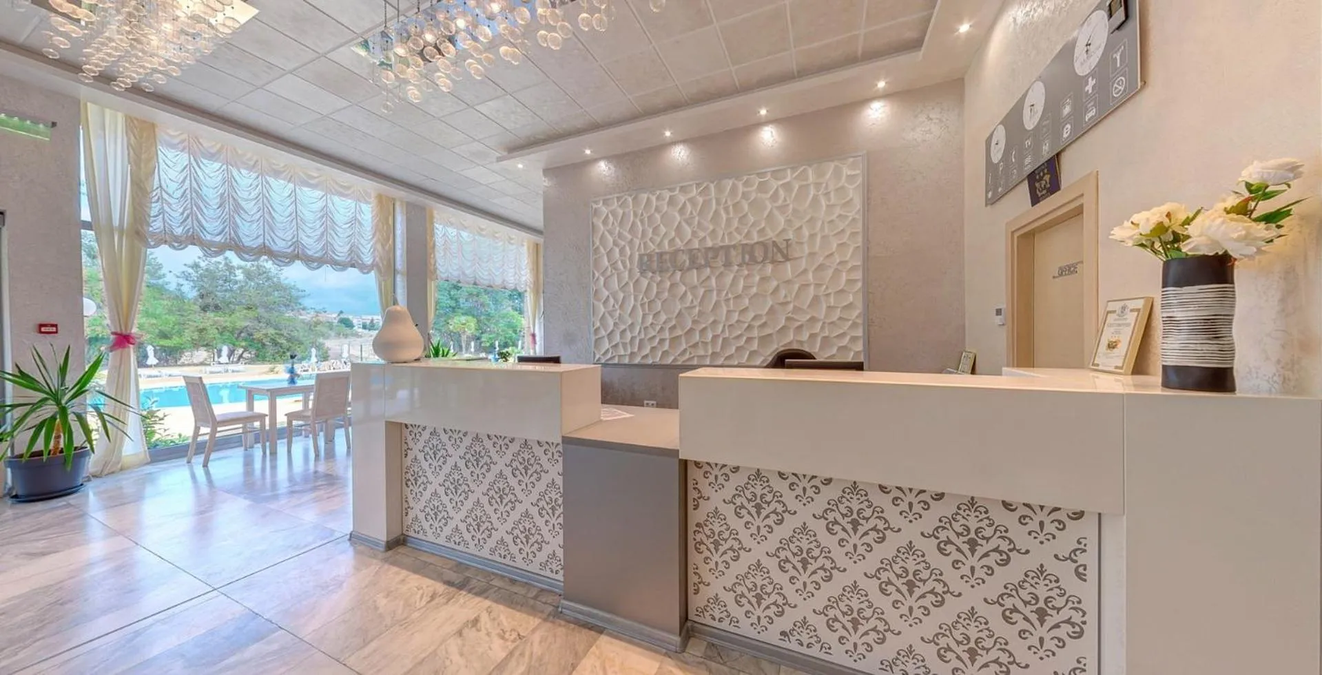 Lobby or reception in Kamenec Hotel