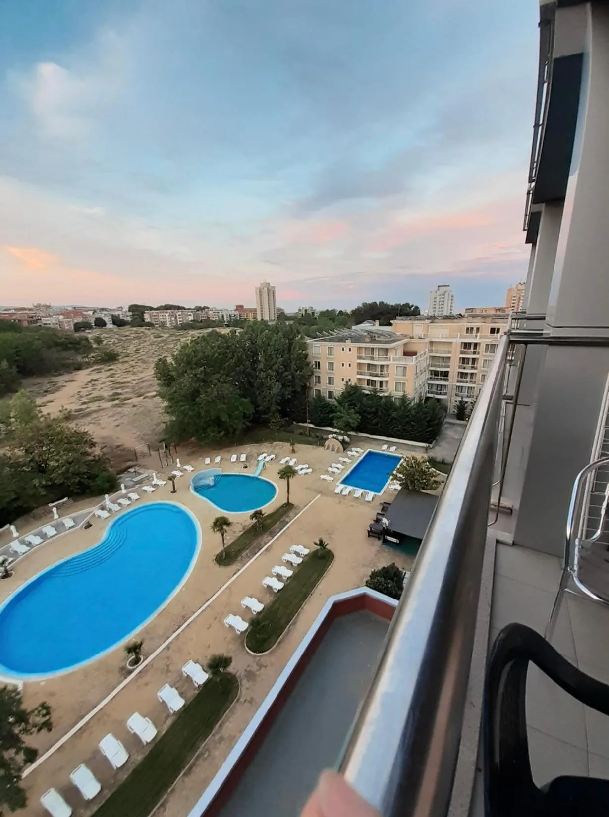 Swimming pool in Kamenec Hotel