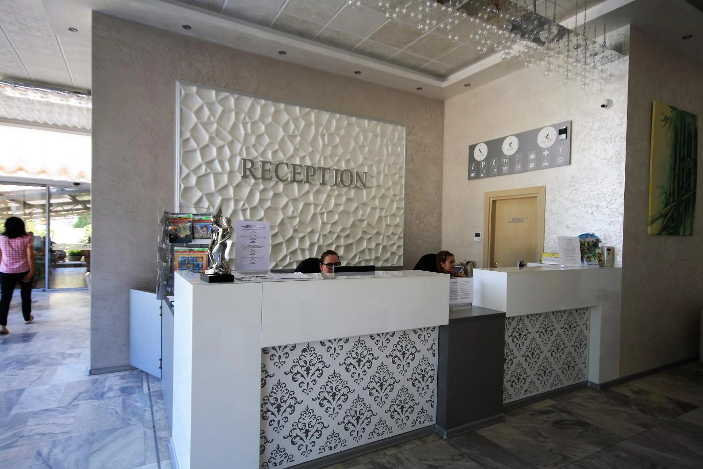 Lobby or reception in Kamenec Hotel