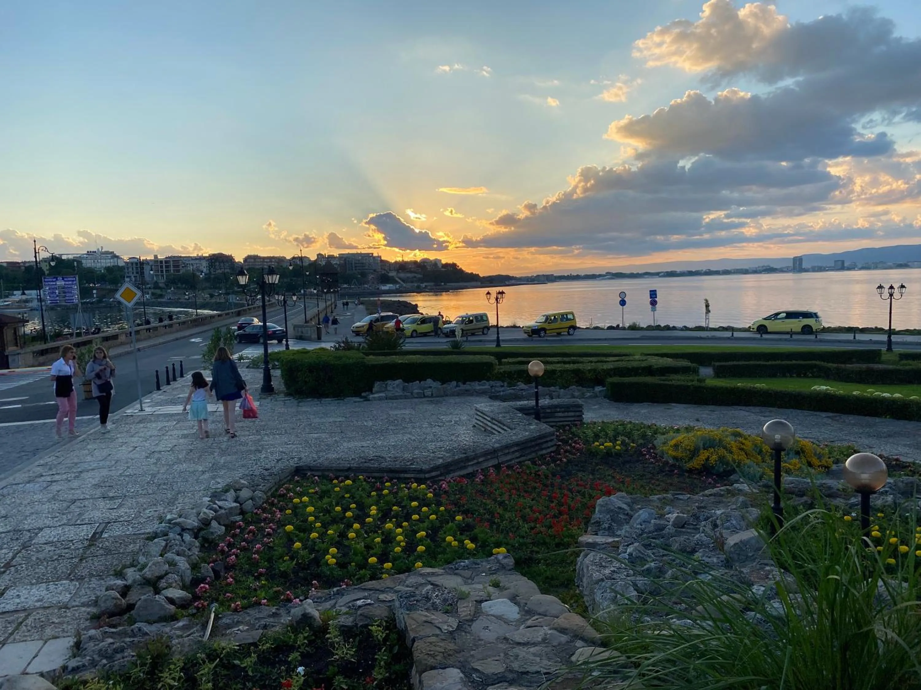 Sunset in Kamenec Hotel