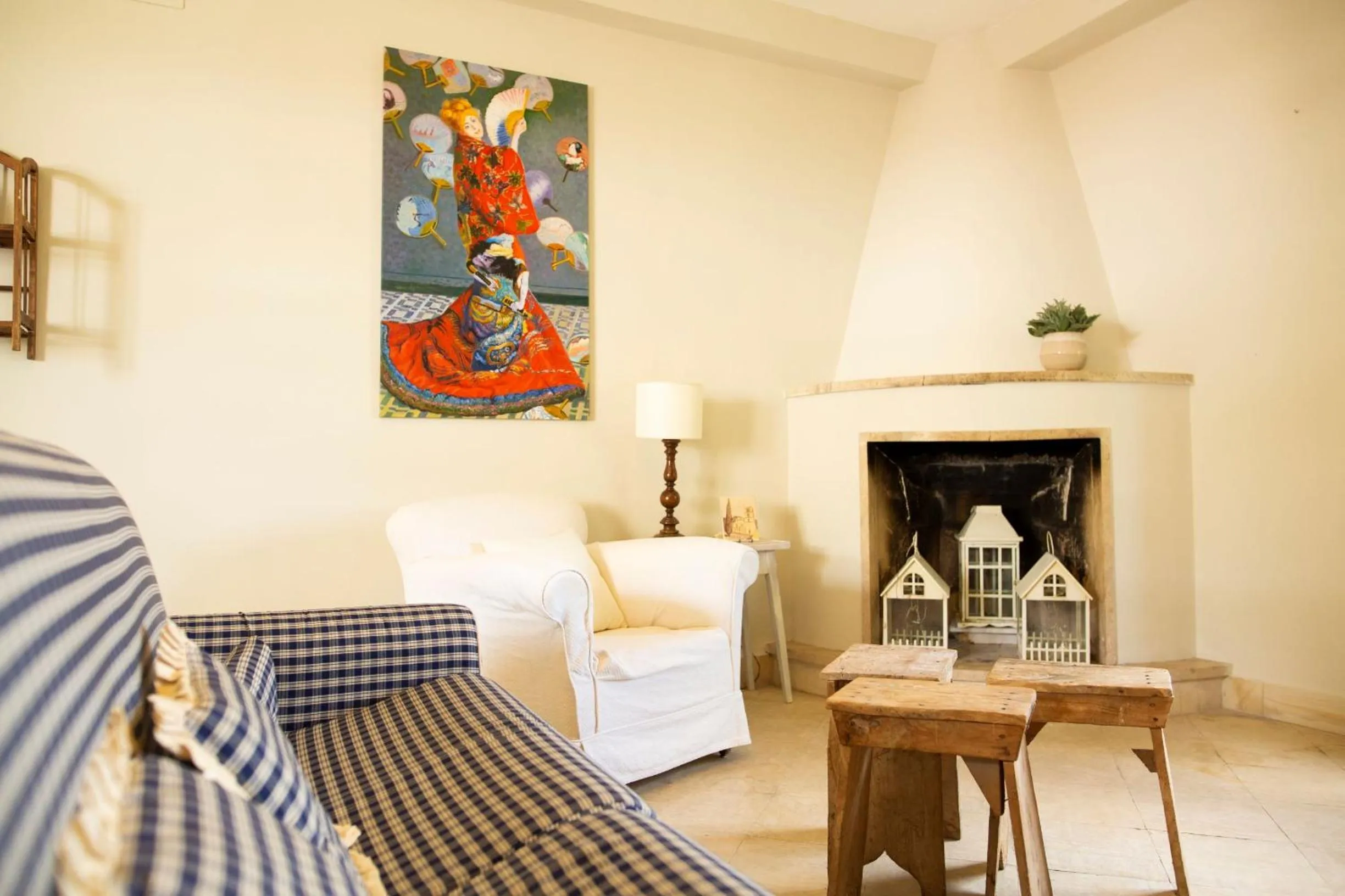 Living room in Villa Pardi