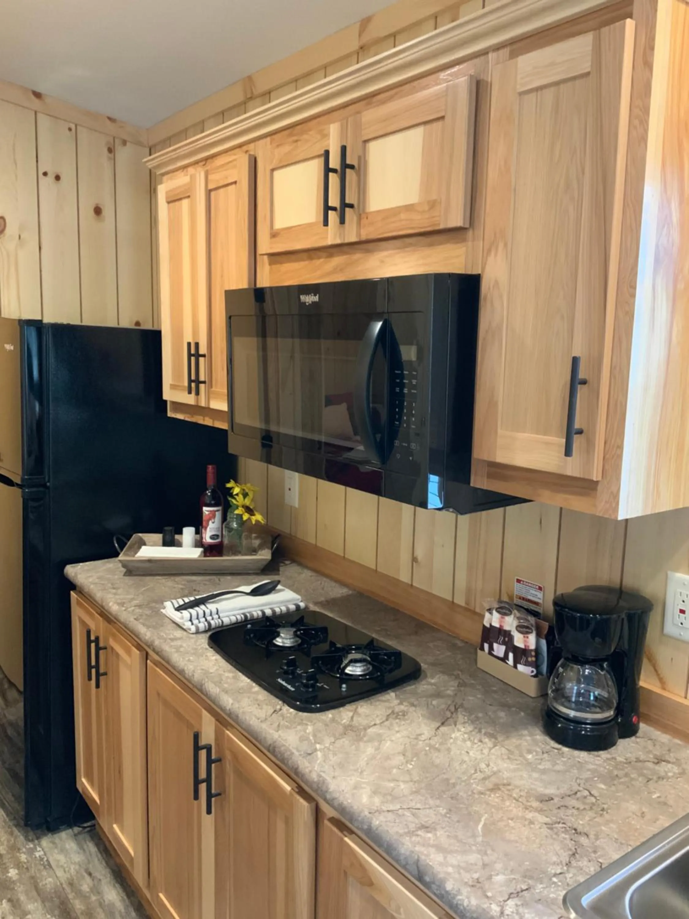Kitchen or kitchenette in Rockerville Lodge & Cabins