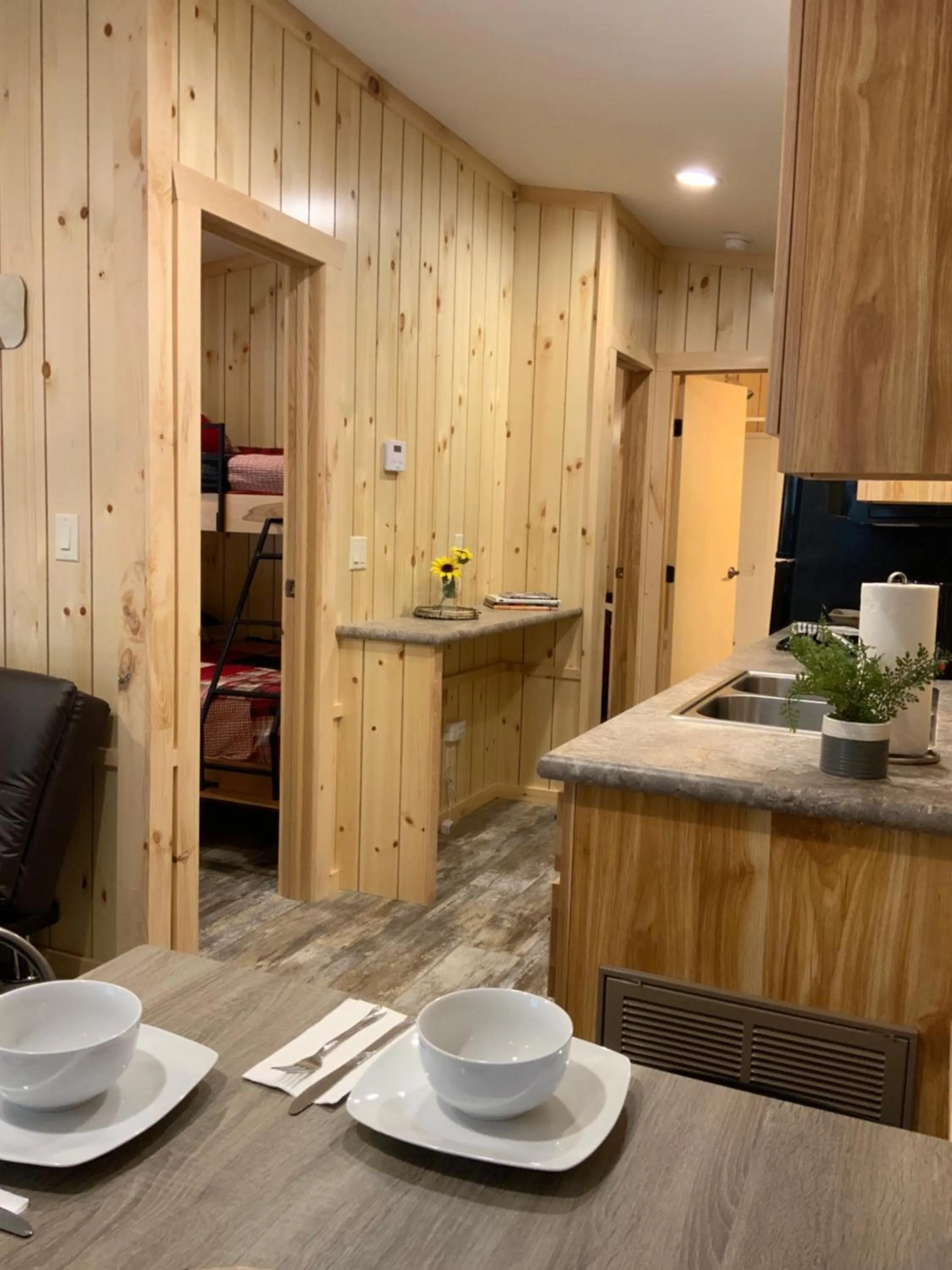 Kitchen or kitchenette in Rockerville Lodge & Cabins