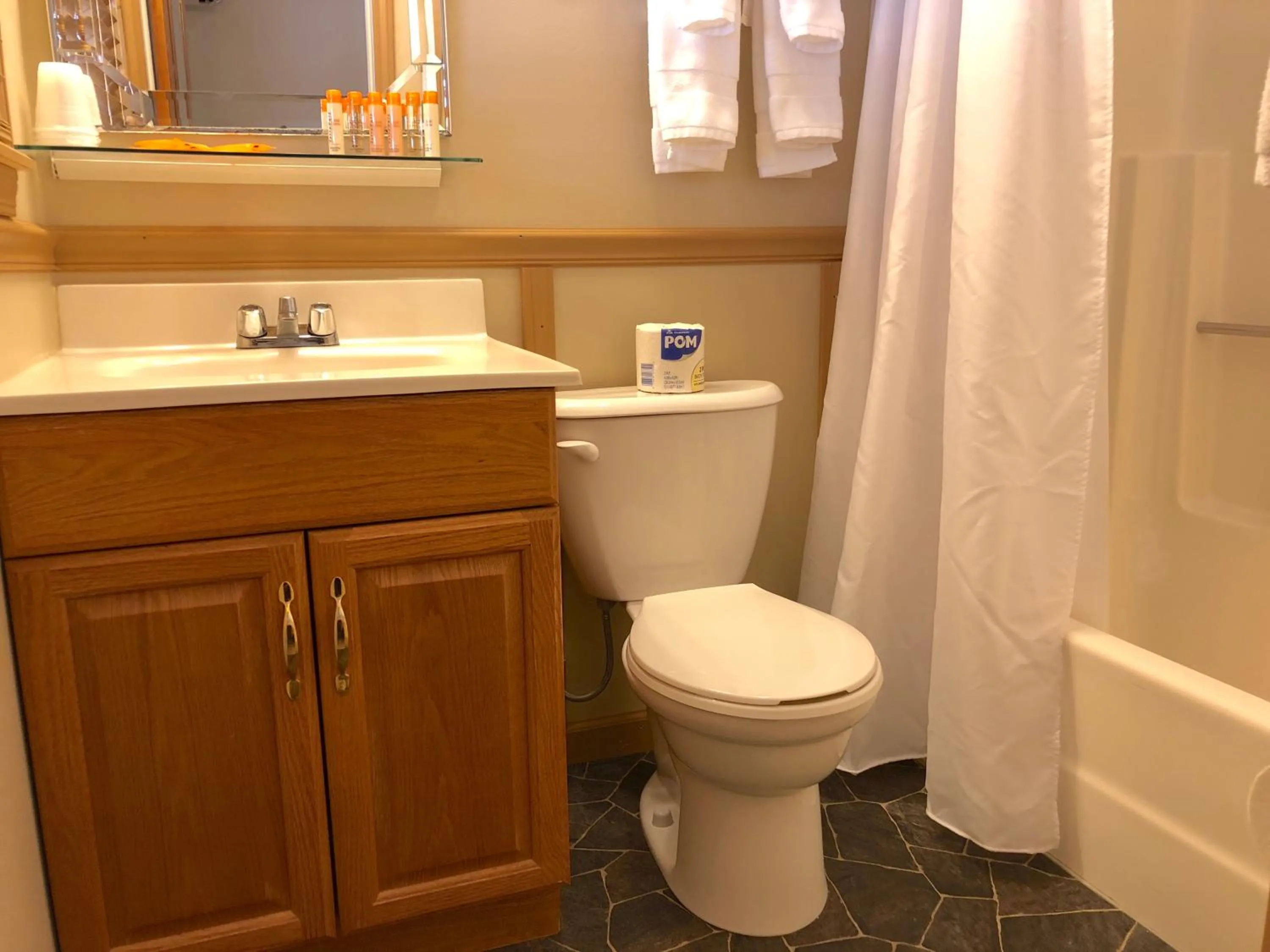 Toilet in Rockerville Lodge & Cabins
