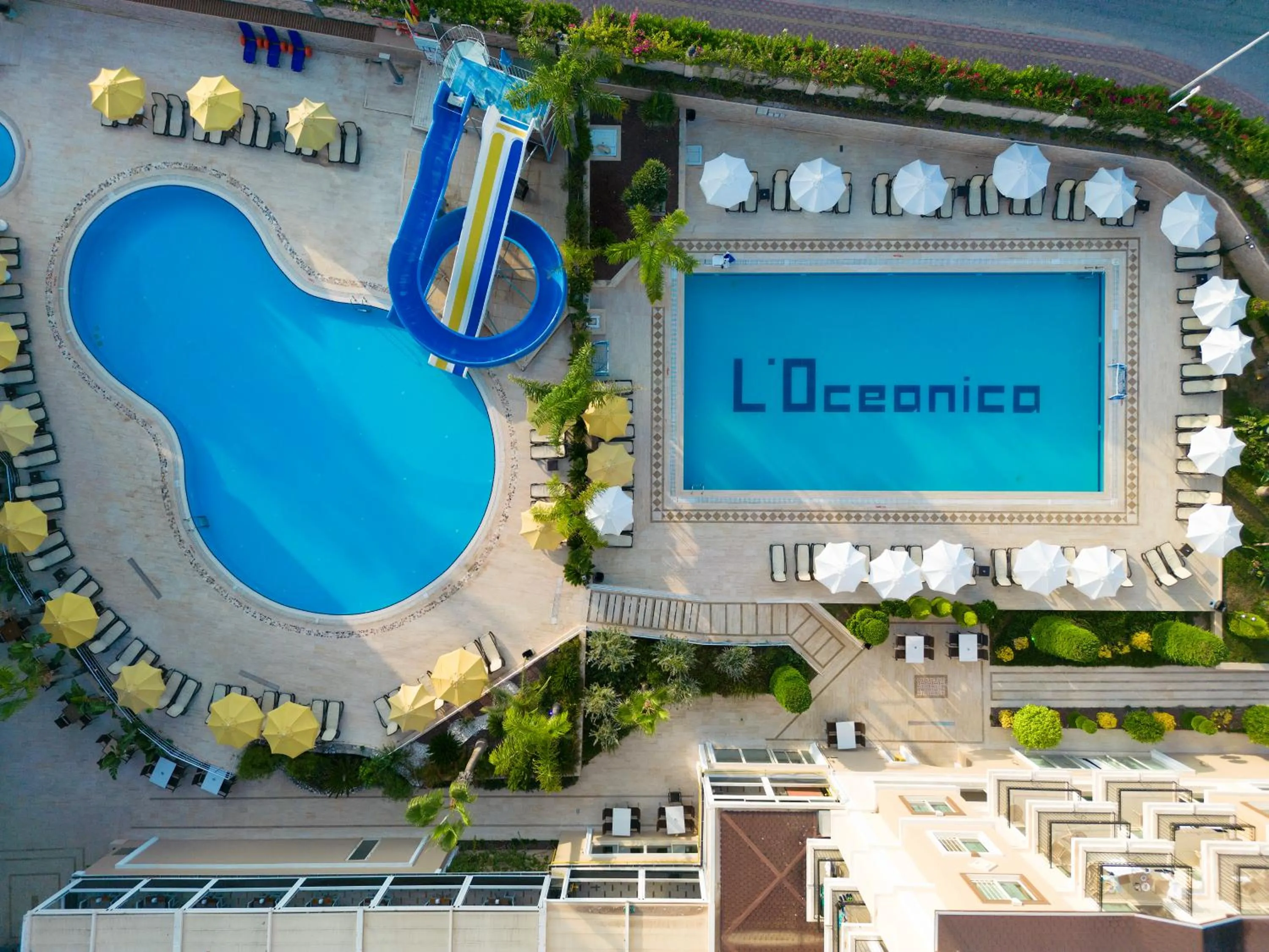 Swimming pool in L'Oceanica Beach Resort