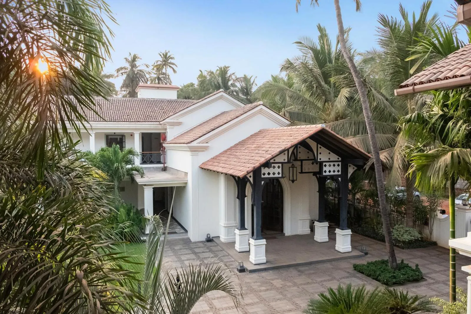 Facade/entrance in Andores Resort And Spa - Calangute