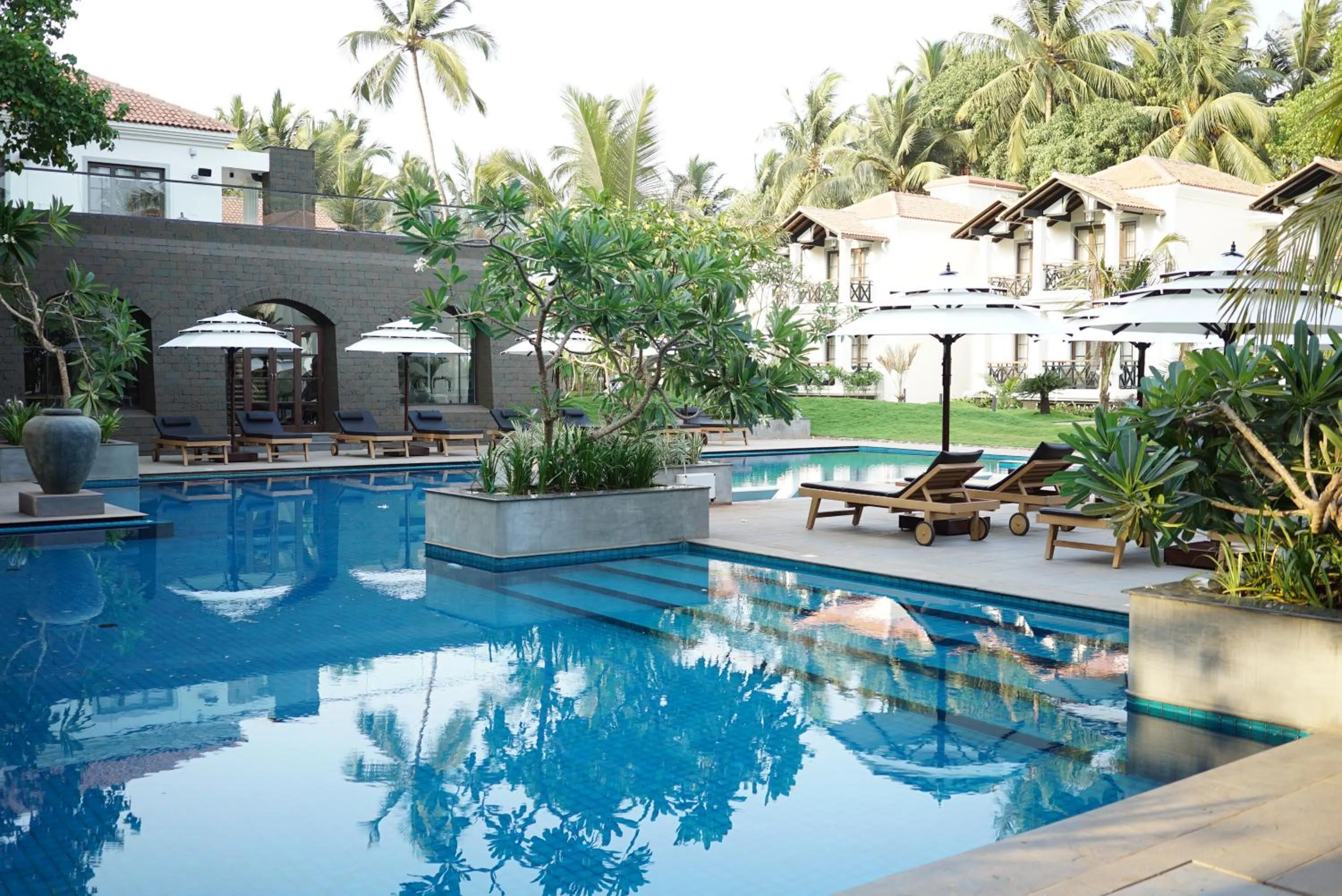 Pool view in Andores Resort And Spa - Calangute
