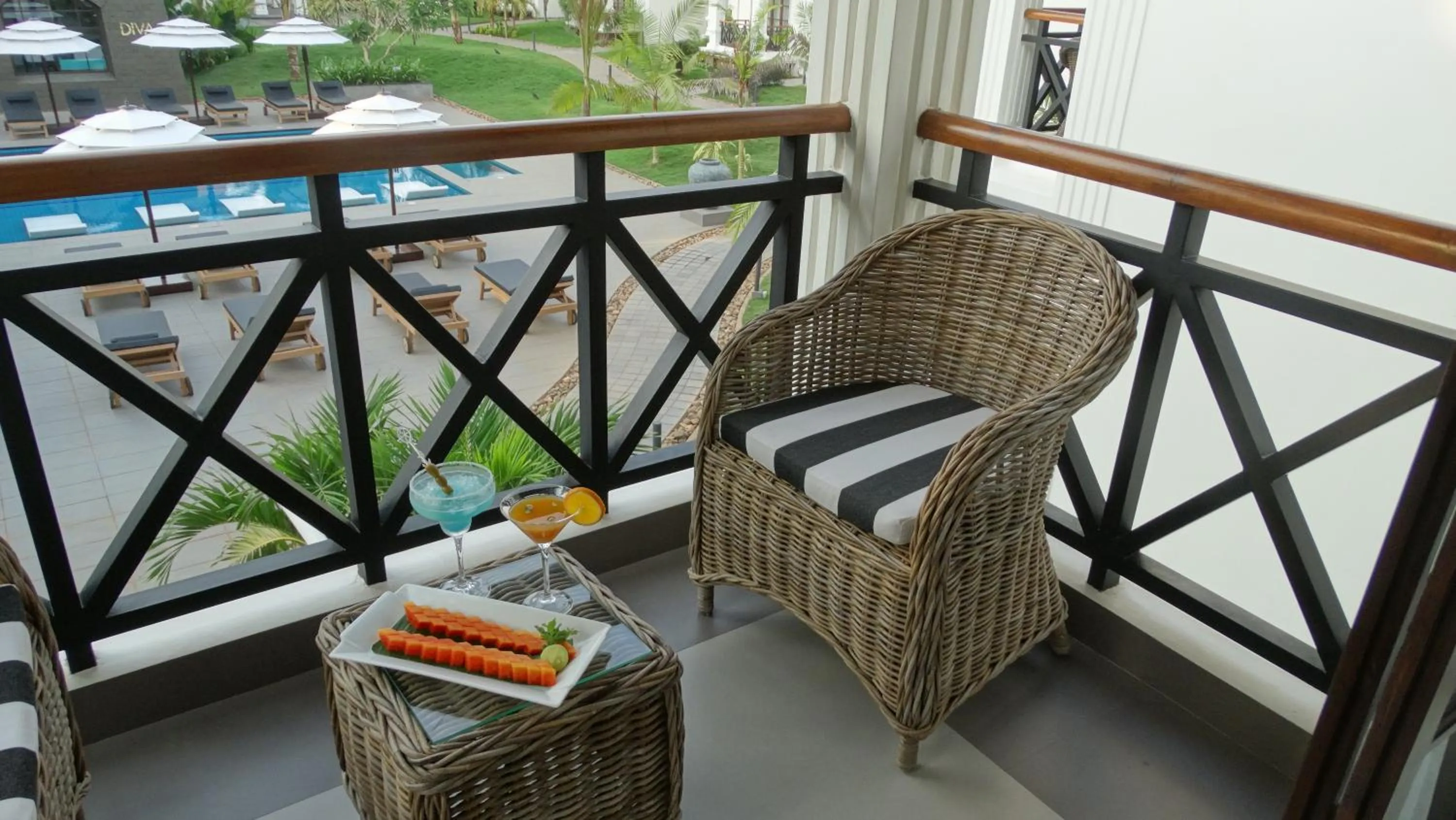Balcony/Terrace in Andores Resort And Spa - Calangute
