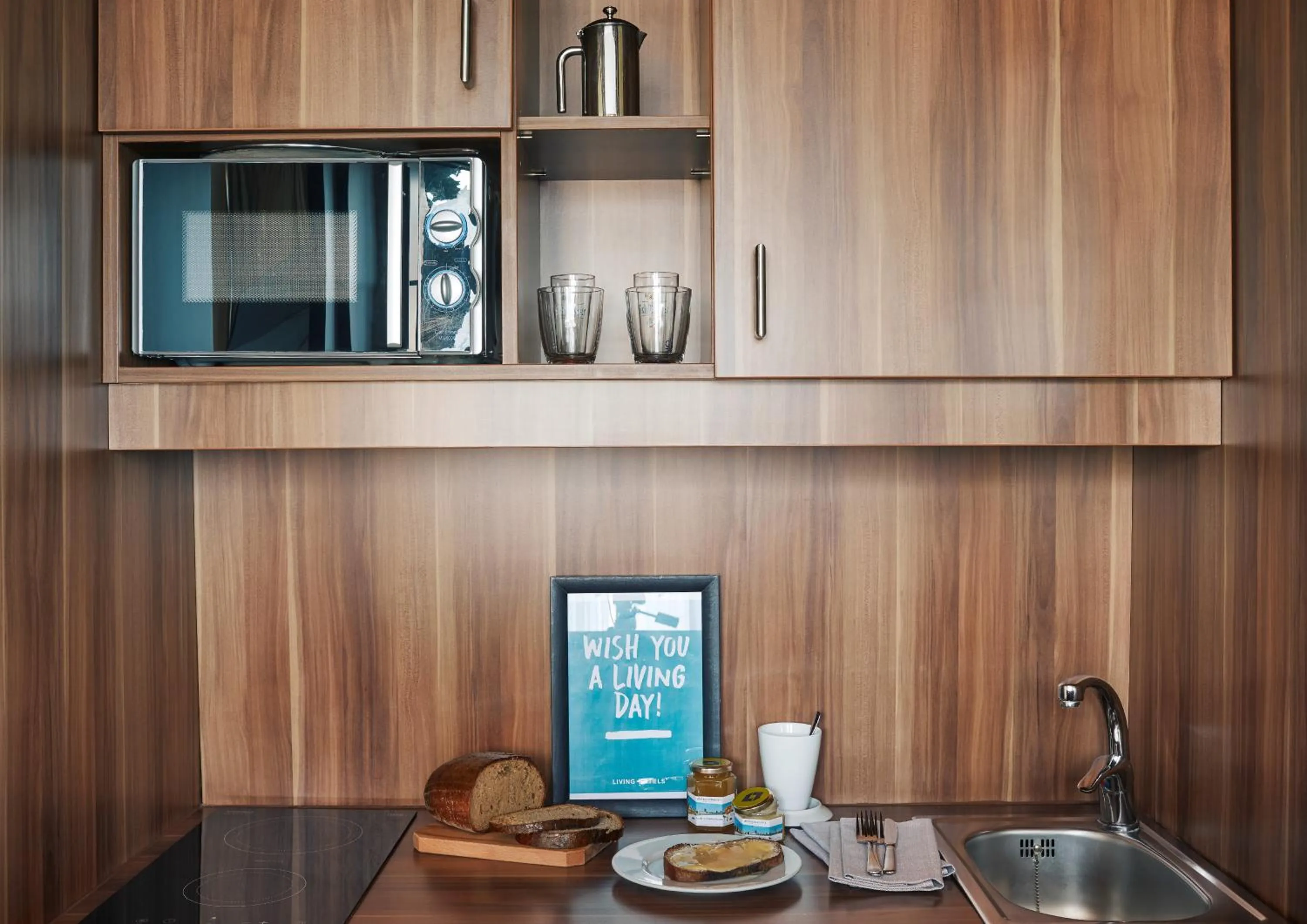 Decorative detail in Living Hotel Düsseldorf