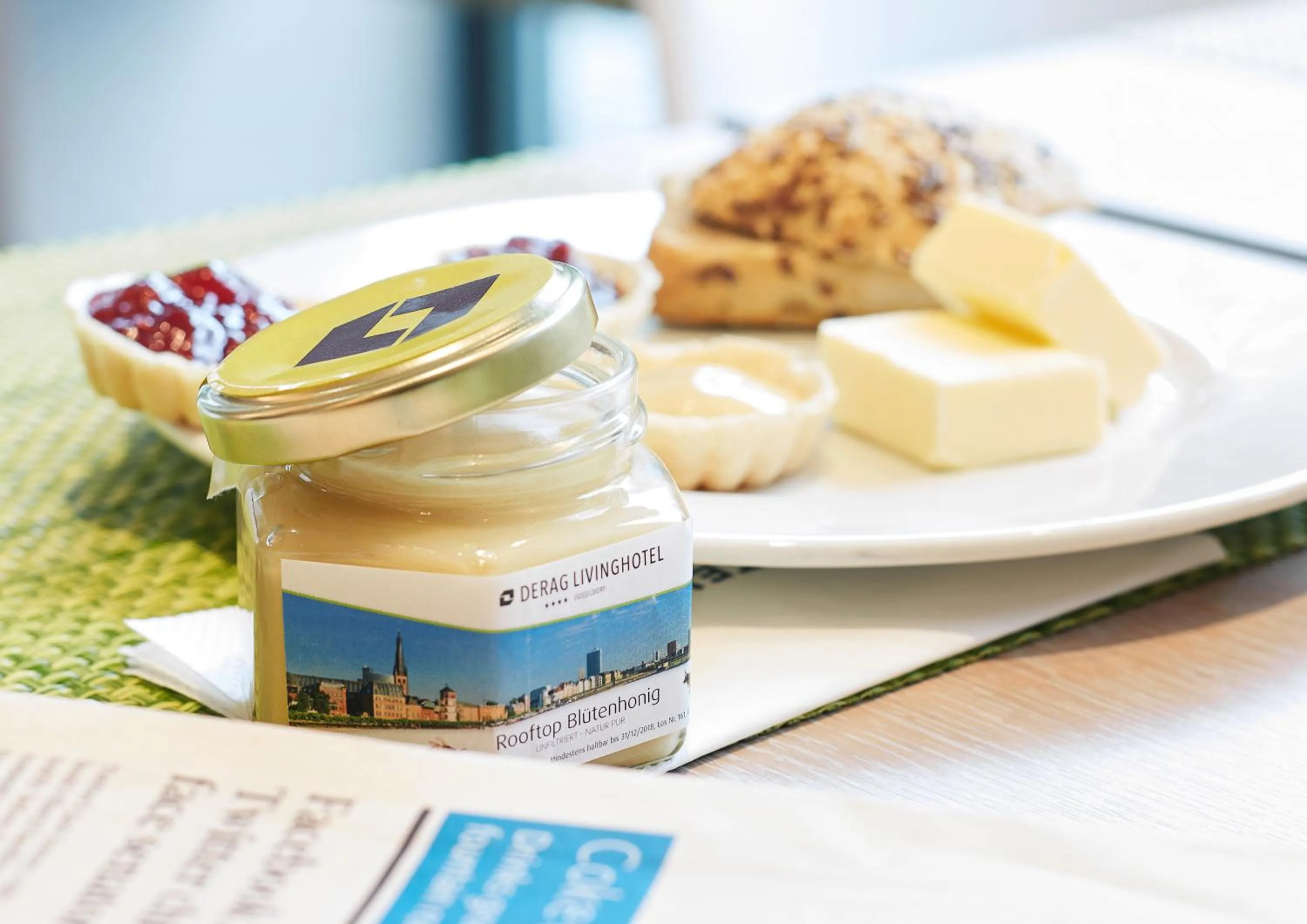 Breakfast in Living Hotel Düsseldorf