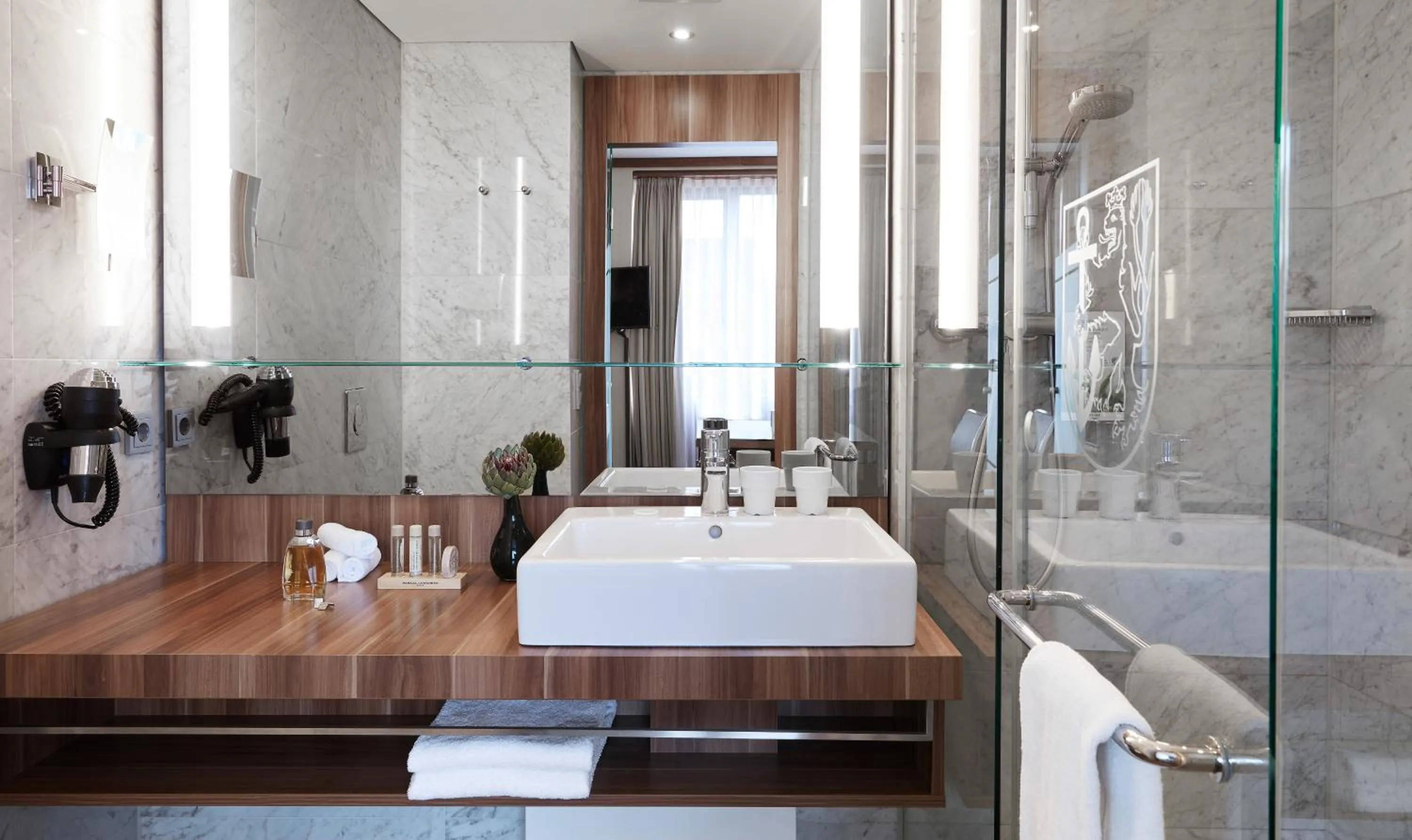 Bathroom in Living Hotel Düsseldorf