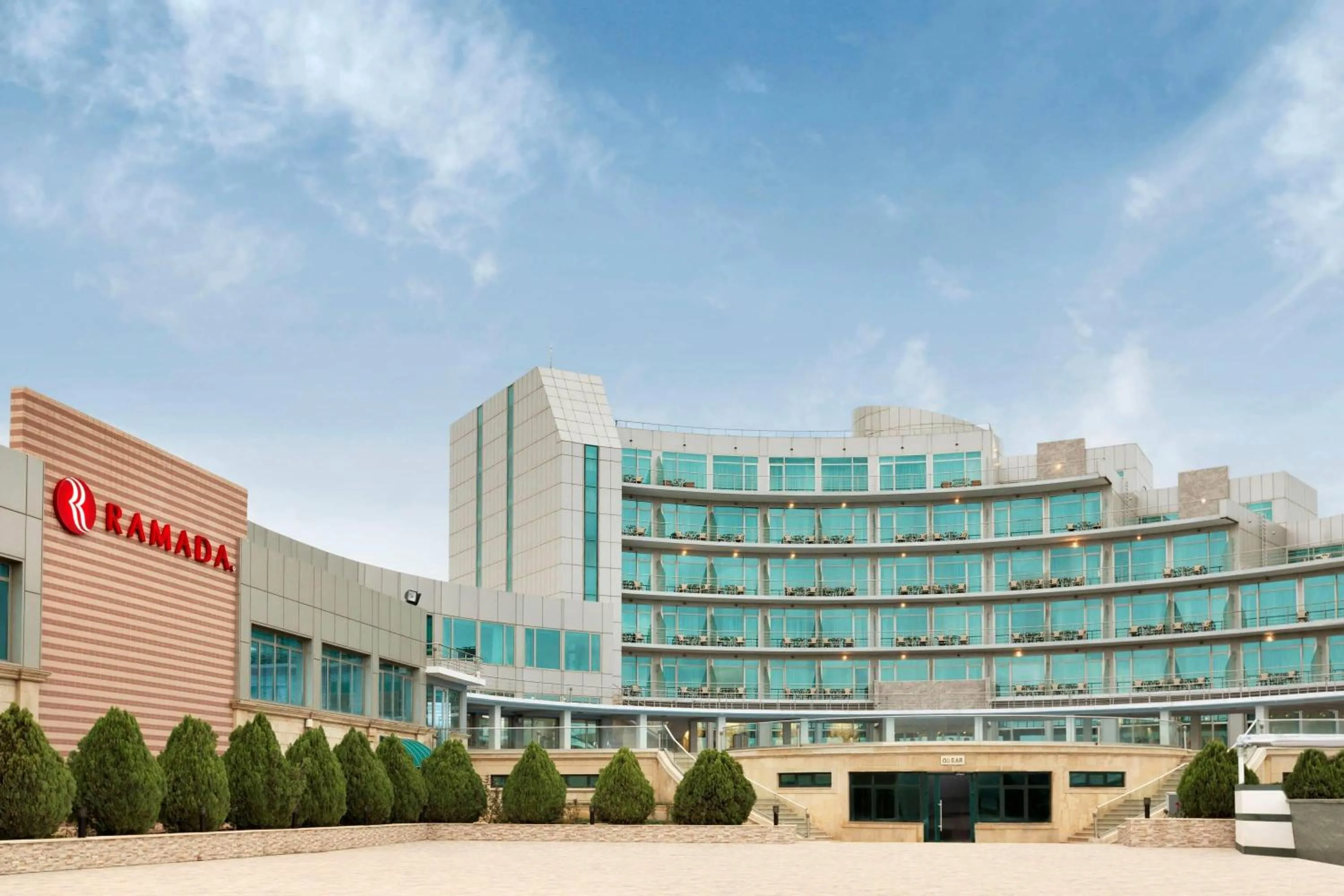 Property building in Ramada by Wyndham Baku