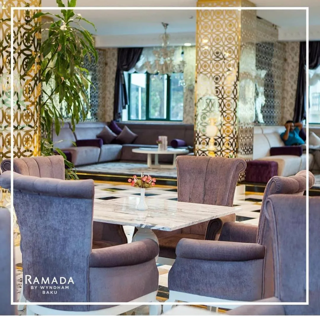 Lounge or bar in Ramada by Wyndham Baku