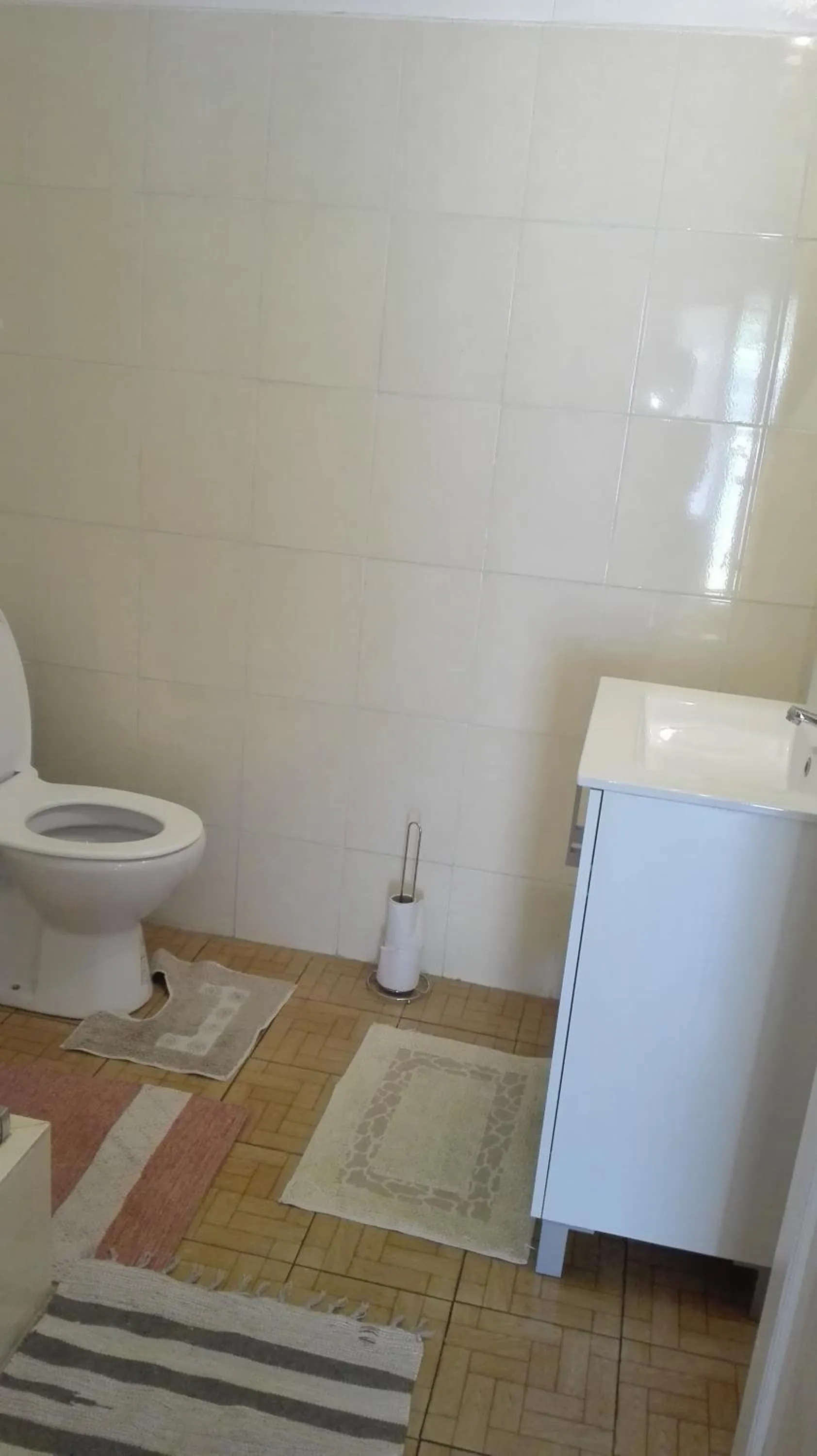 Bathroom in le p'ti blanc des "o"