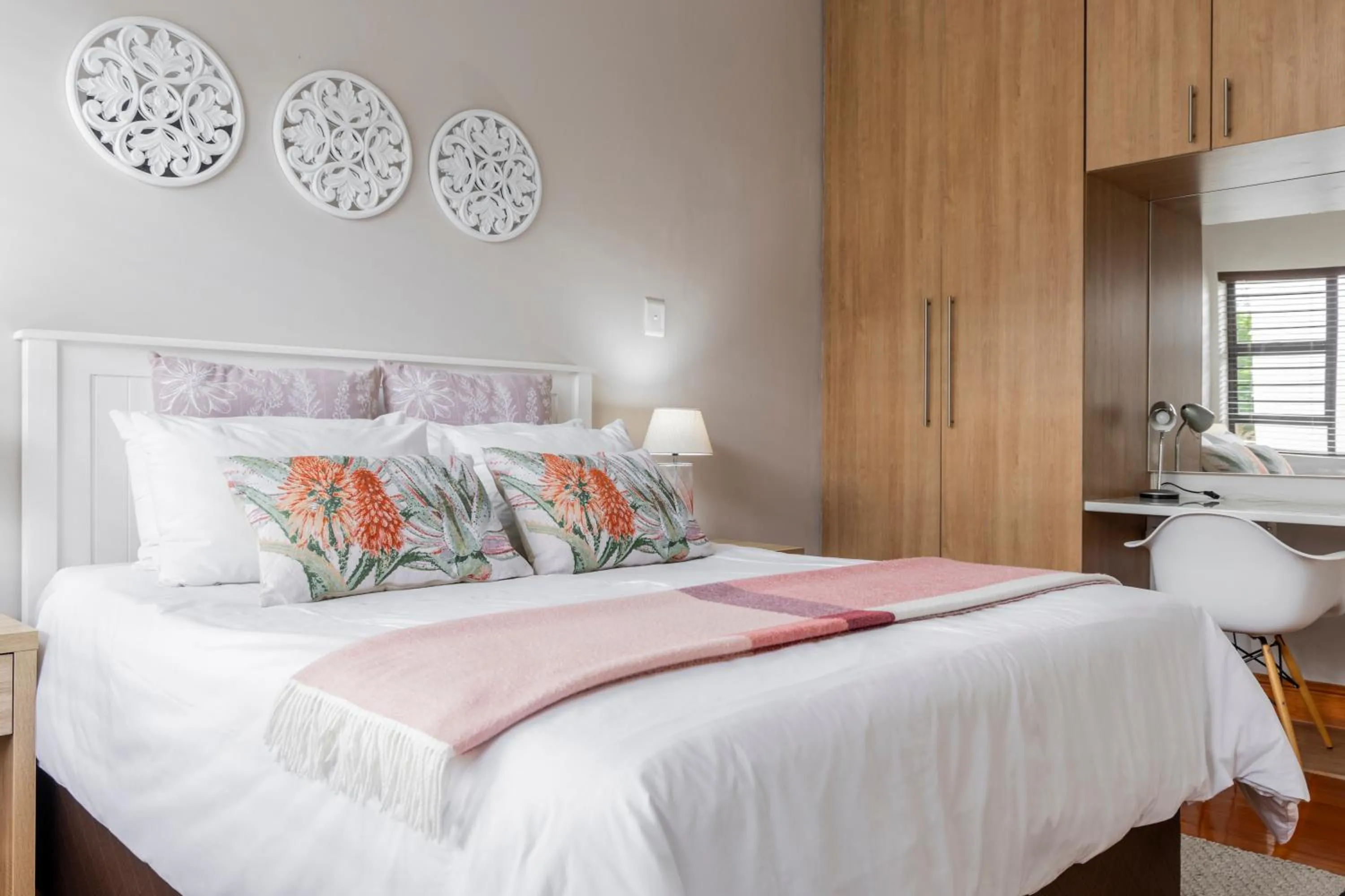 Bedroom, Bed in Three Small Trees