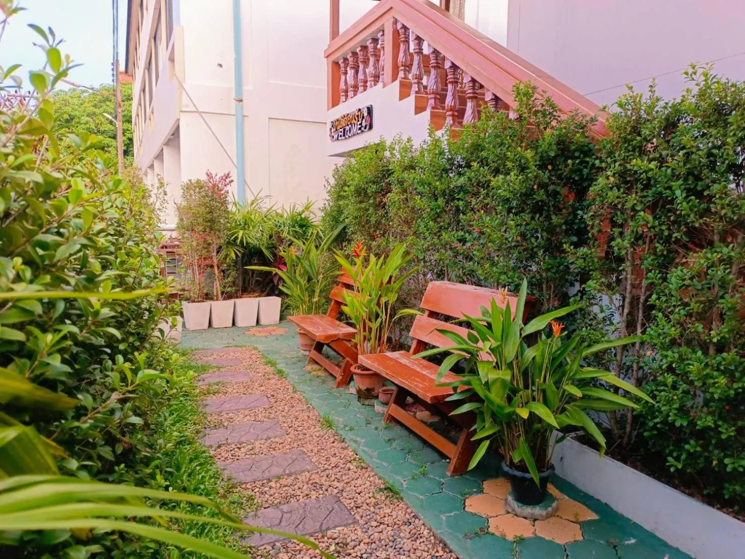 Garden in Aphilapa Residence