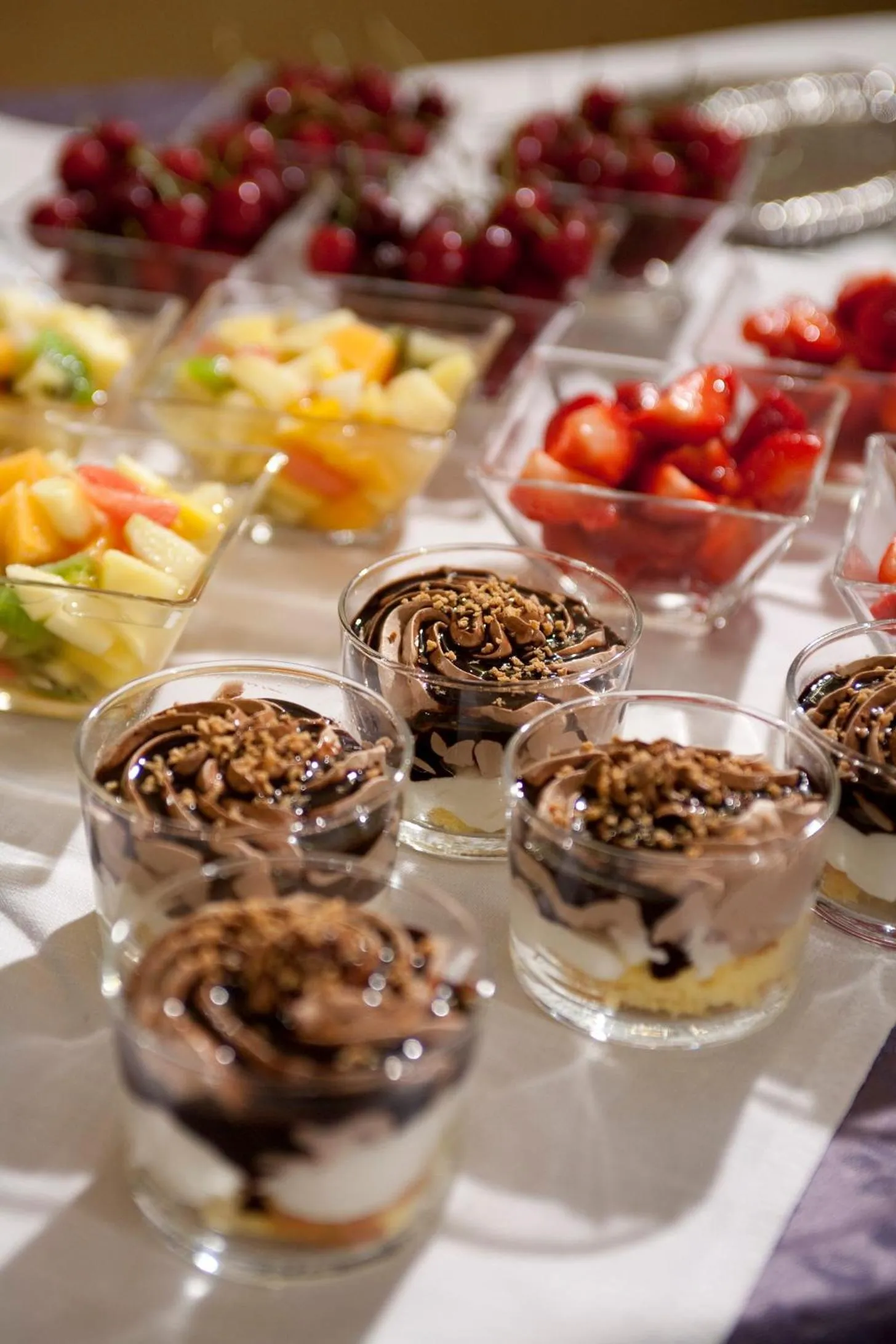 Food and drinks in Hotel Harrys' Garden