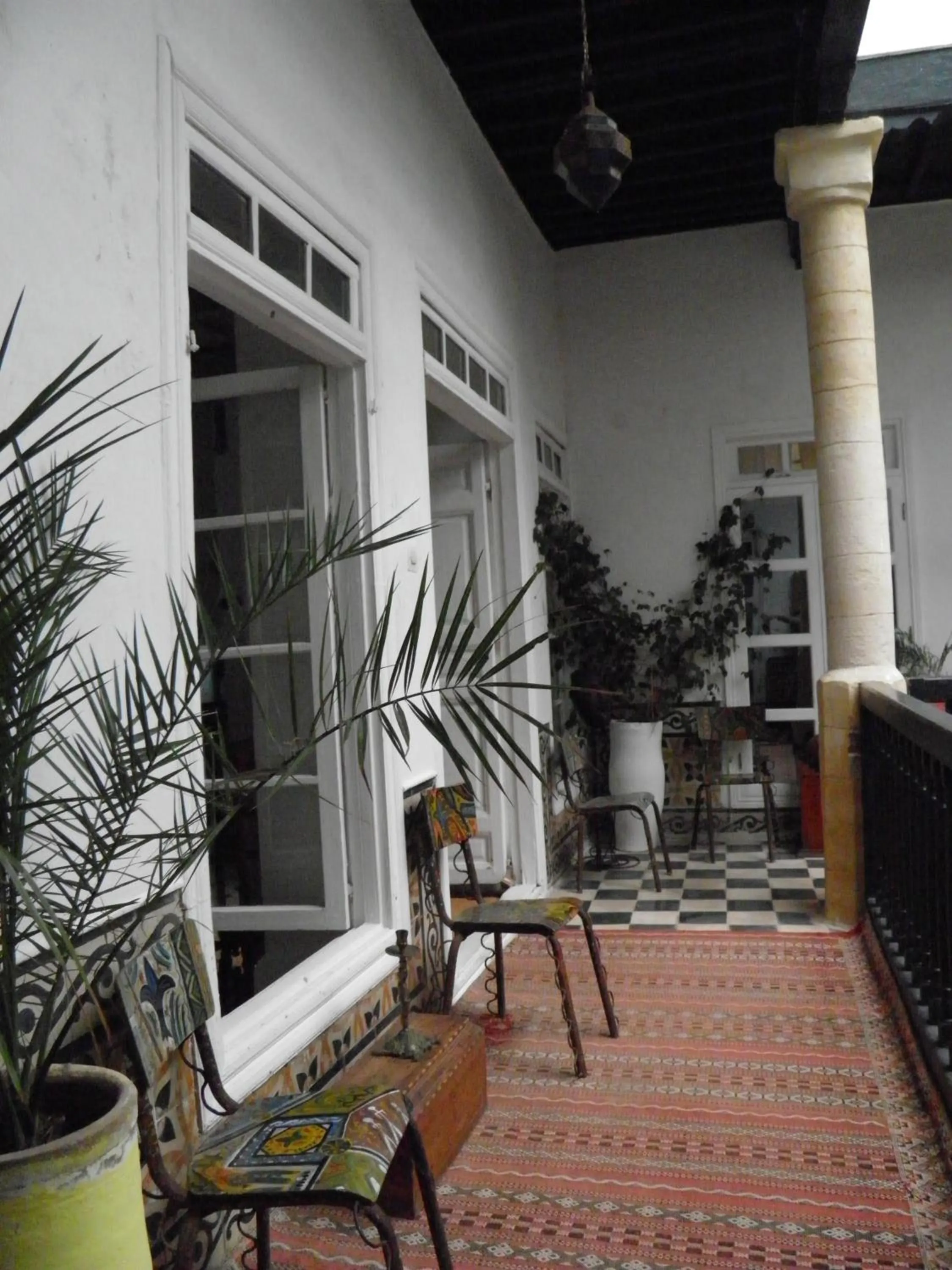 Patio in La Maison des Artistes