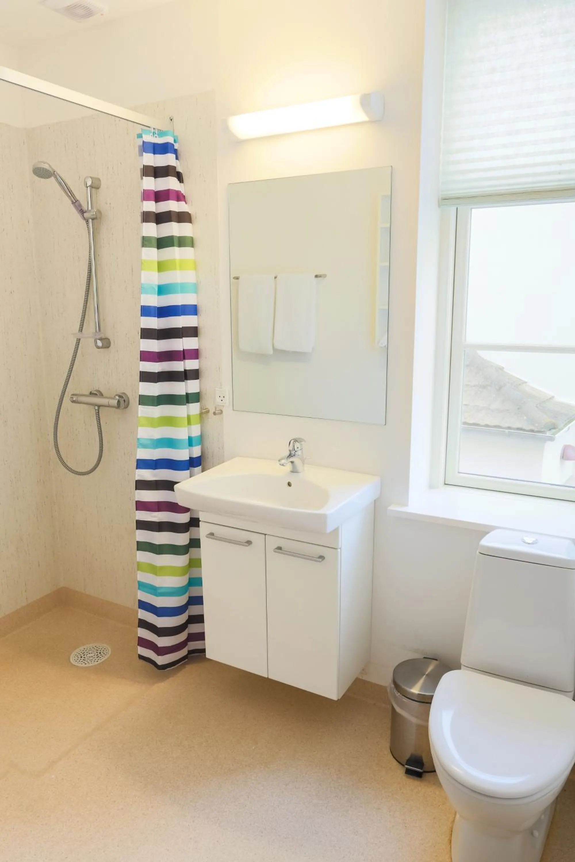 Bathroom in Hotel Nysted Havn