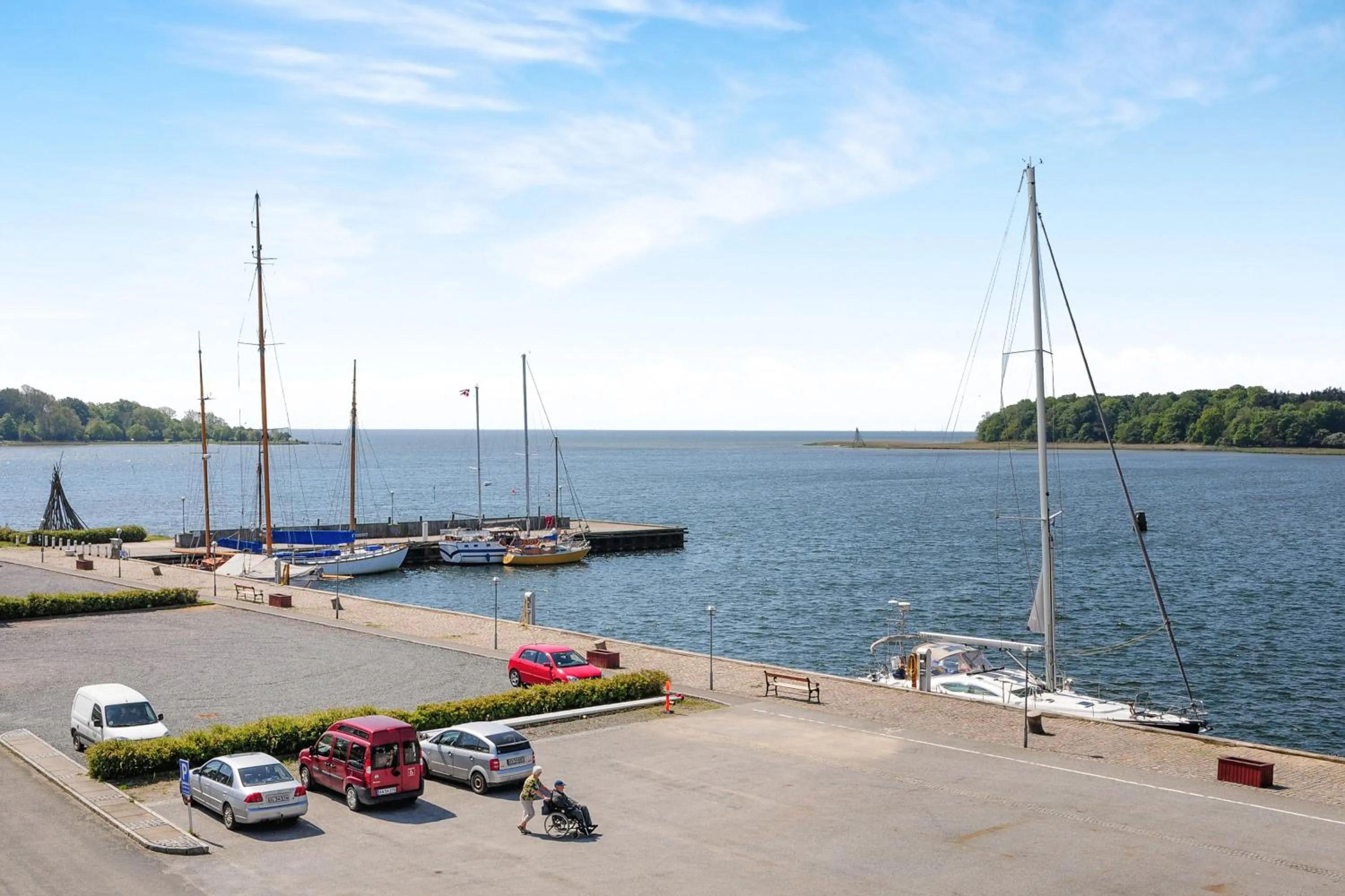 Natural landscape in Hotel Nysted Havn