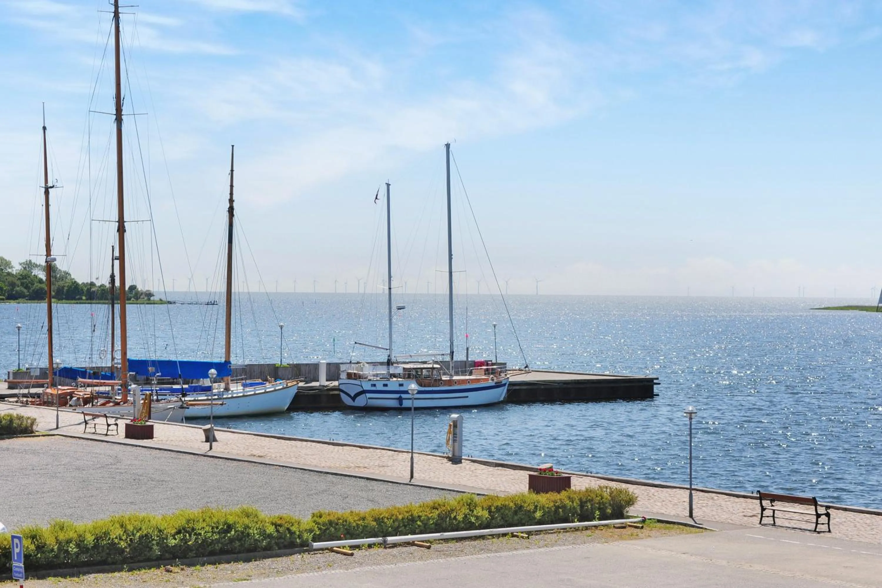 Sea view in Hotel Nysted Havn