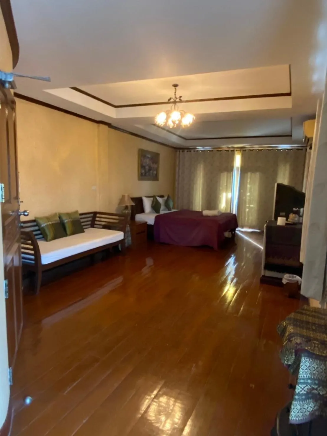 Bed in Hua Hin White Villa Hotel - SHA Certified