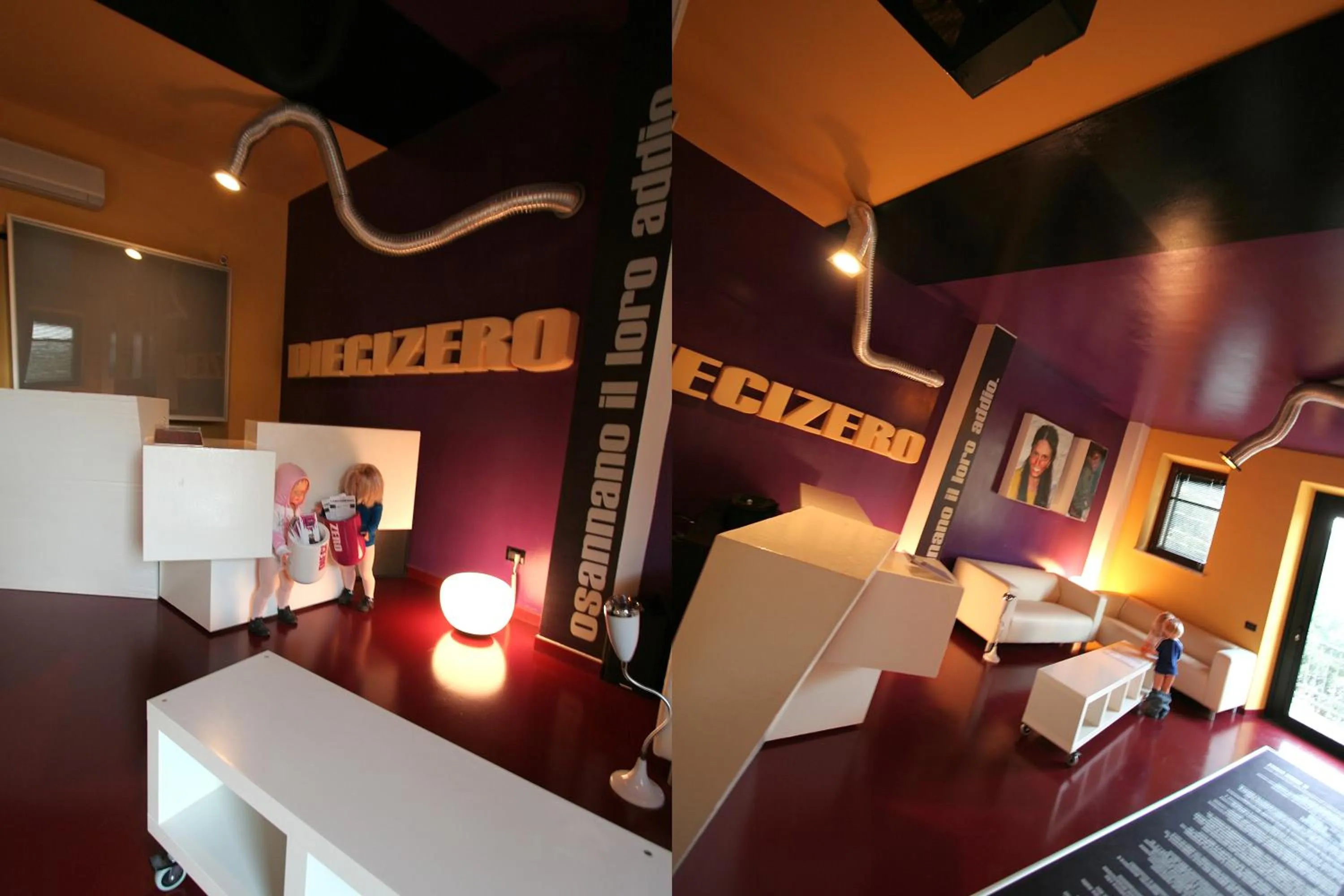 Lobby or reception, Bed in Diecizero Affittacamere