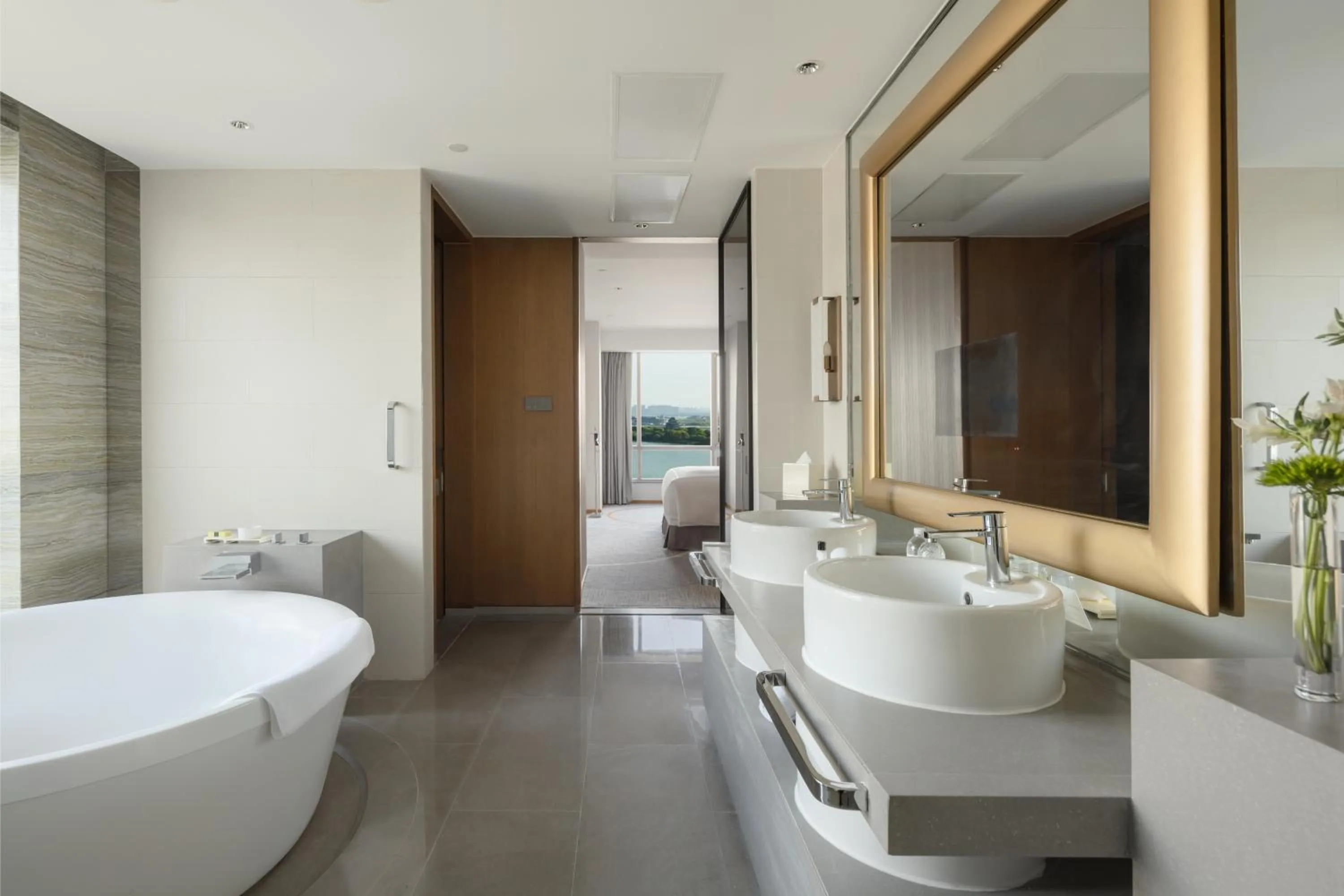 Bathroom in InterContinental Suzhou Hotel by IHG