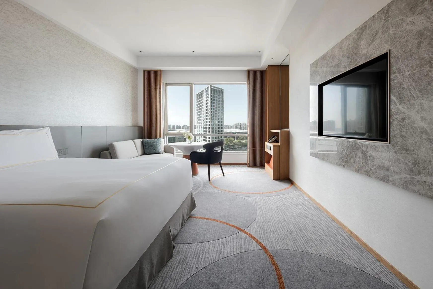 Photo of the whole room, Bed in InterContinental Suzhou Hotel by IHG
