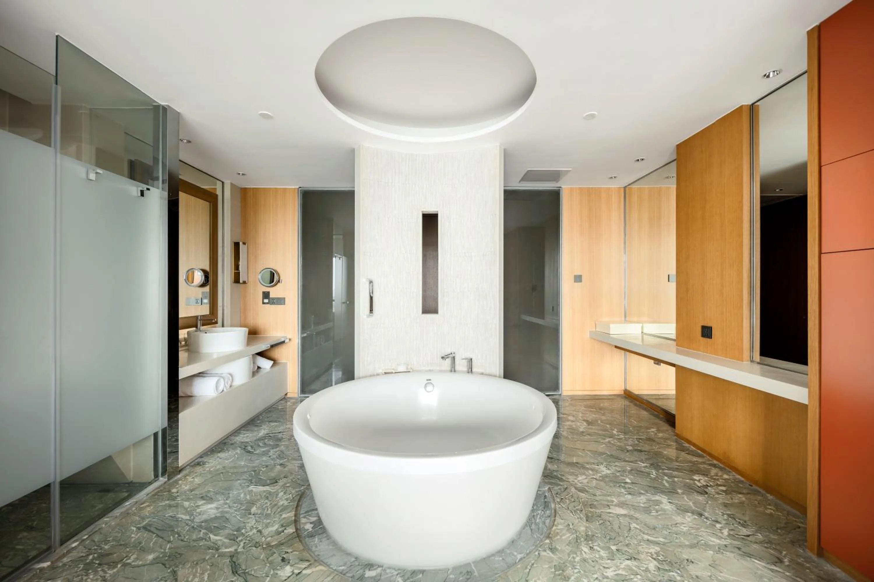Bathroom in InterContinental Suzhou Hotel by IHG