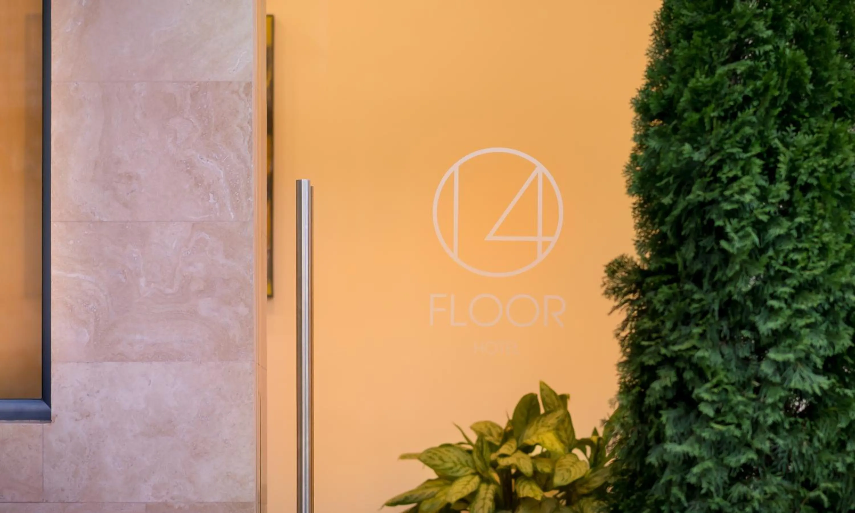 Property logo or sign in 14 Floor Hotel