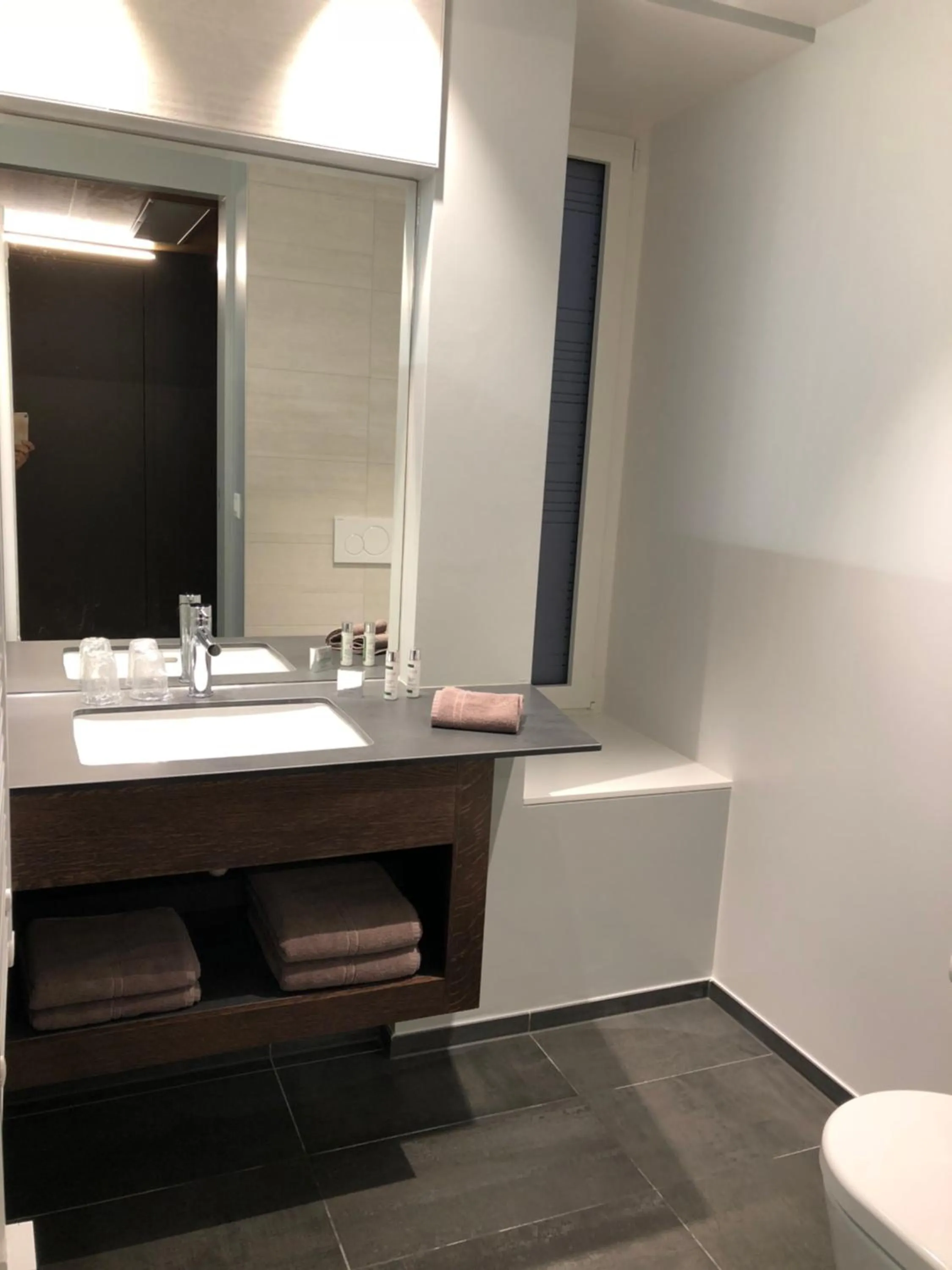 Bathroom in Auberge de la Tour