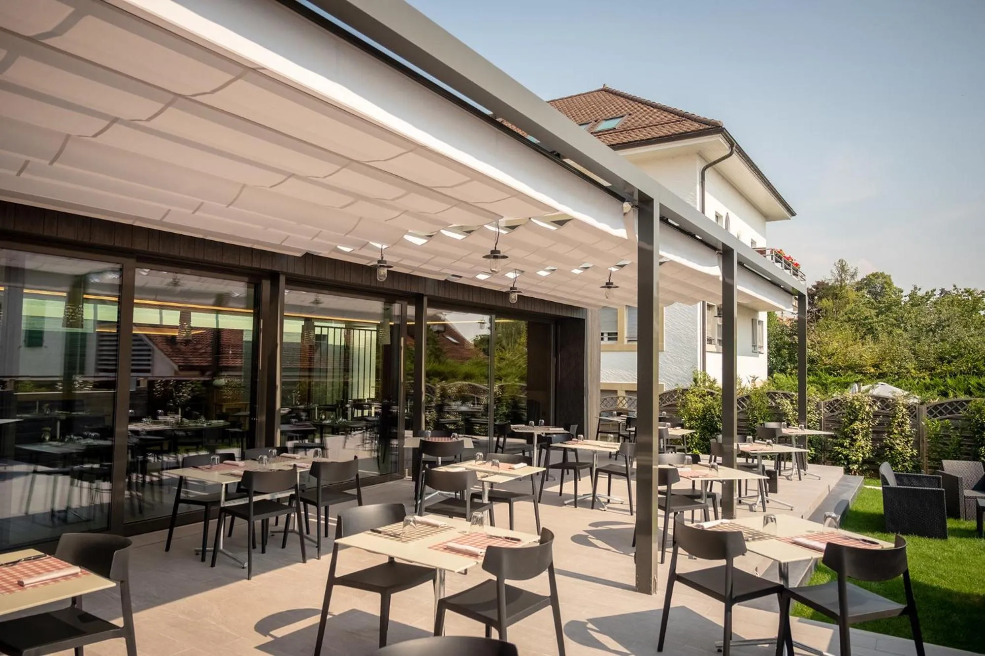 Balcony/Terrace in Auberge de la Tour
