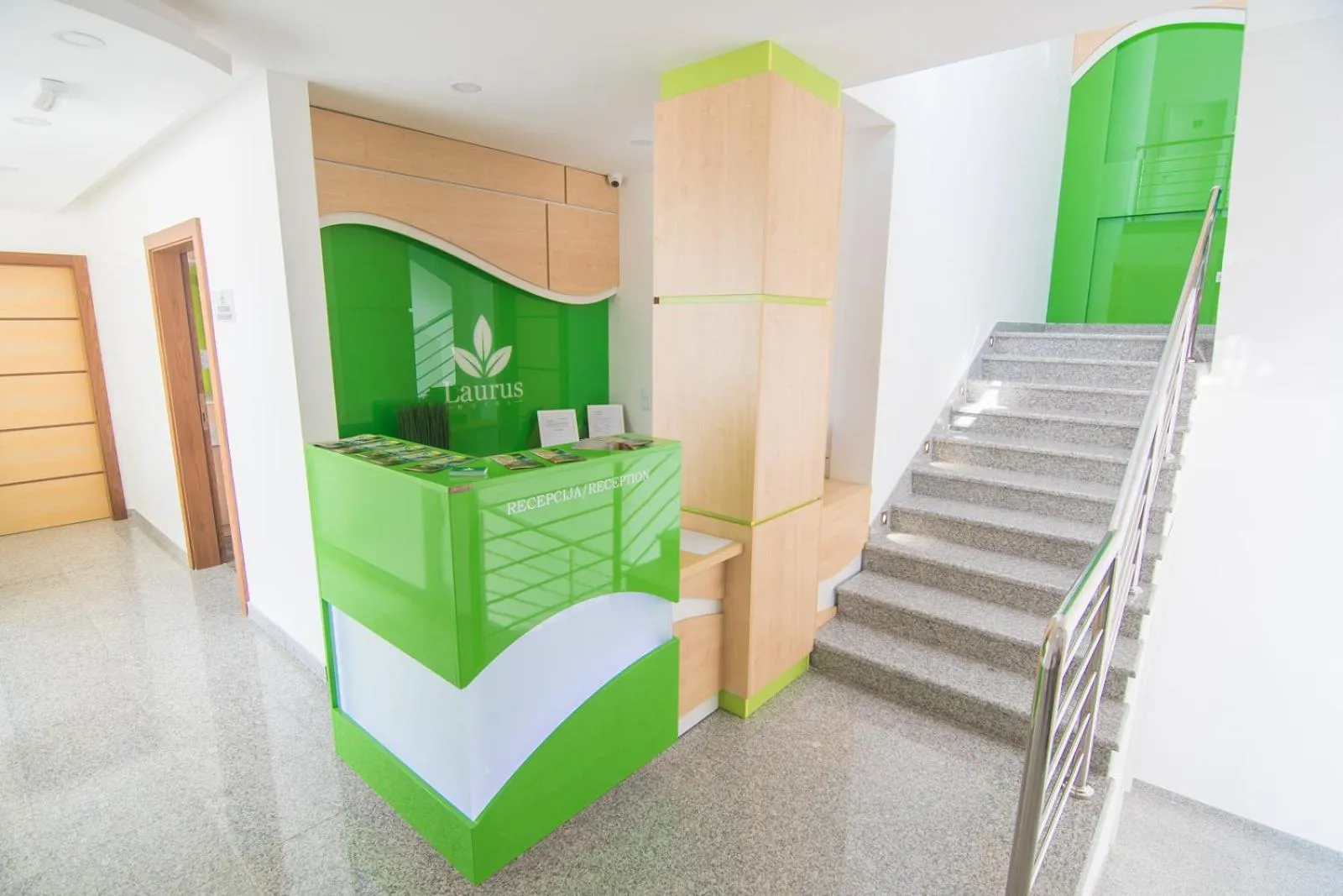 Lobby or reception in Laurus Motel Airport Tuzla