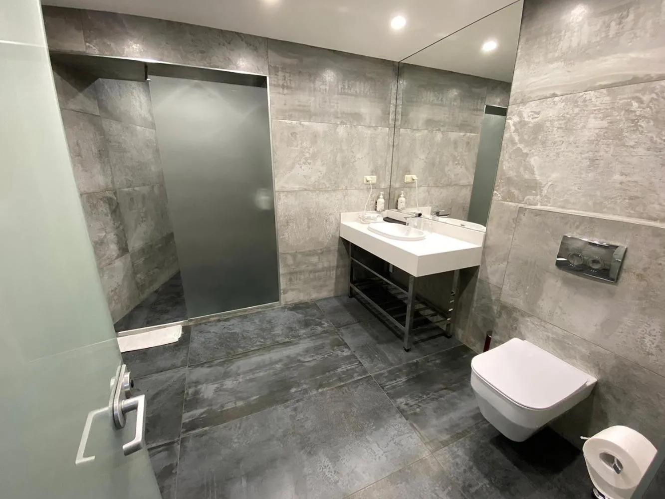 Bathroom in Erebuni Hotel Yerevan