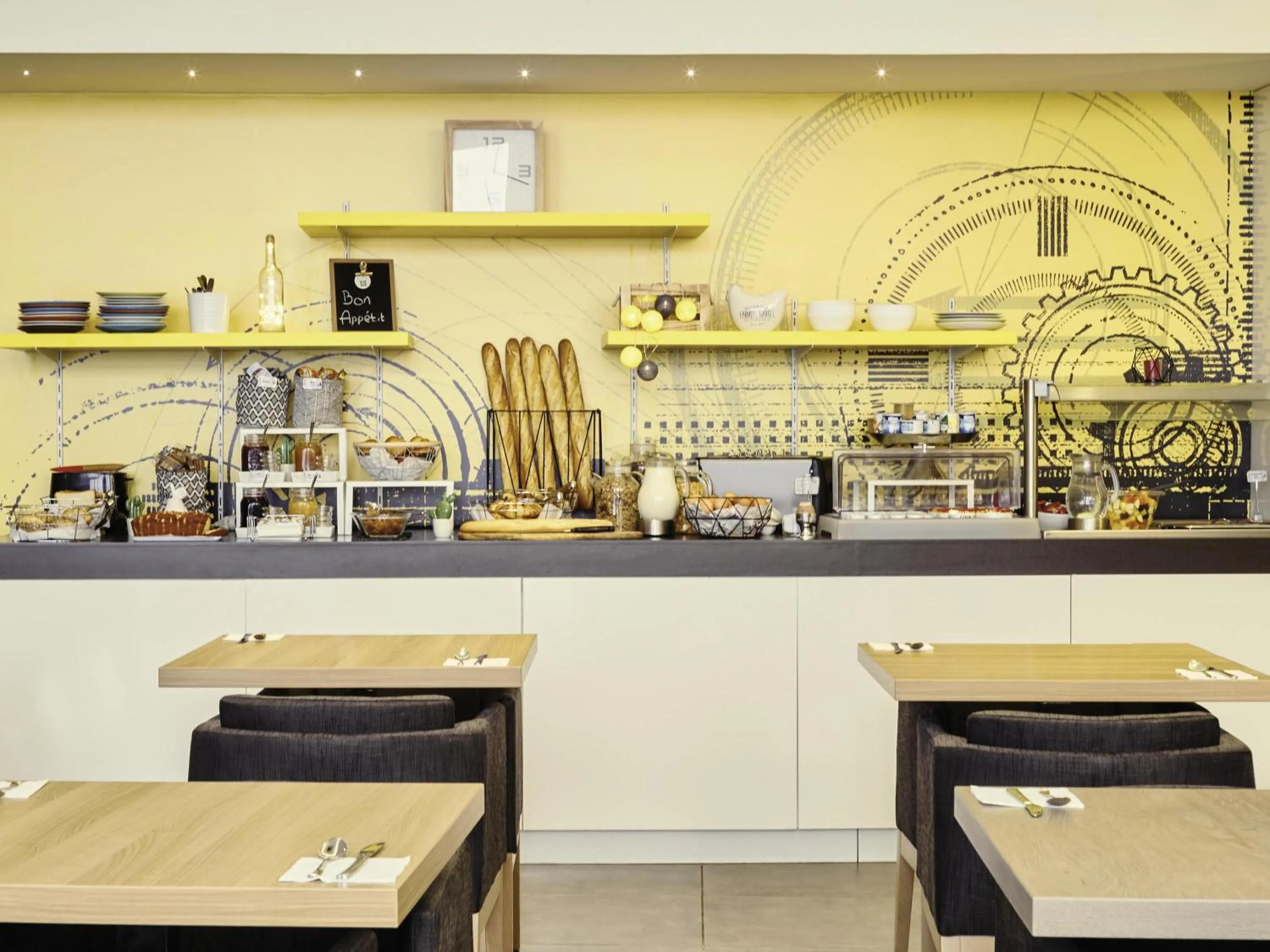 Breakfast in ibis Styles Marseille Gare Saint-Charles