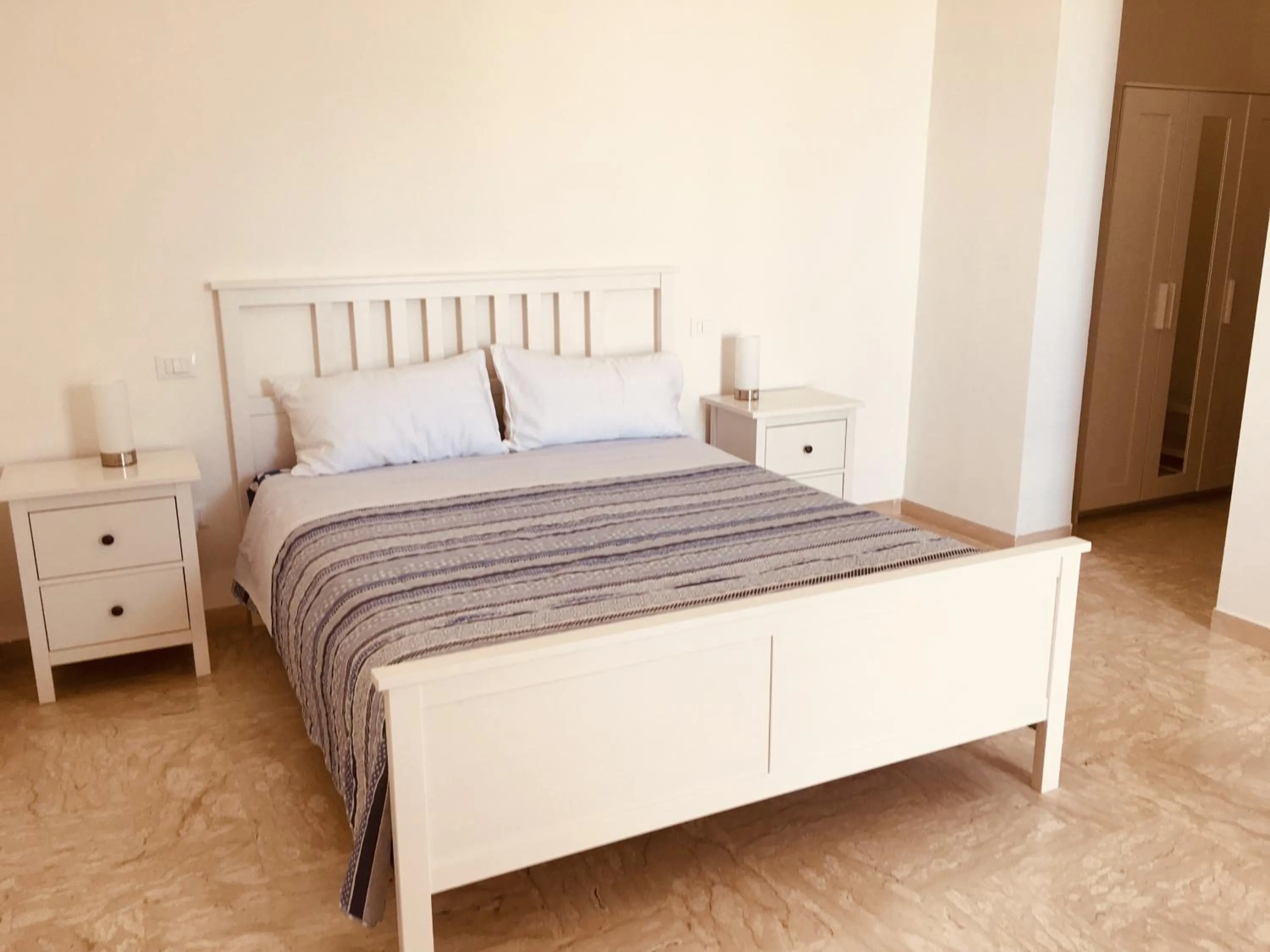 Bed in Villa Iavernaro