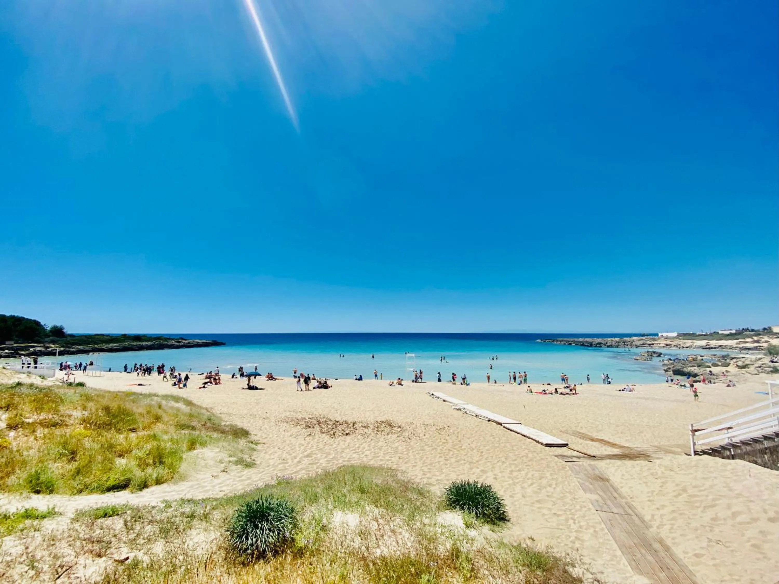 Beach in Villa Iavernaro