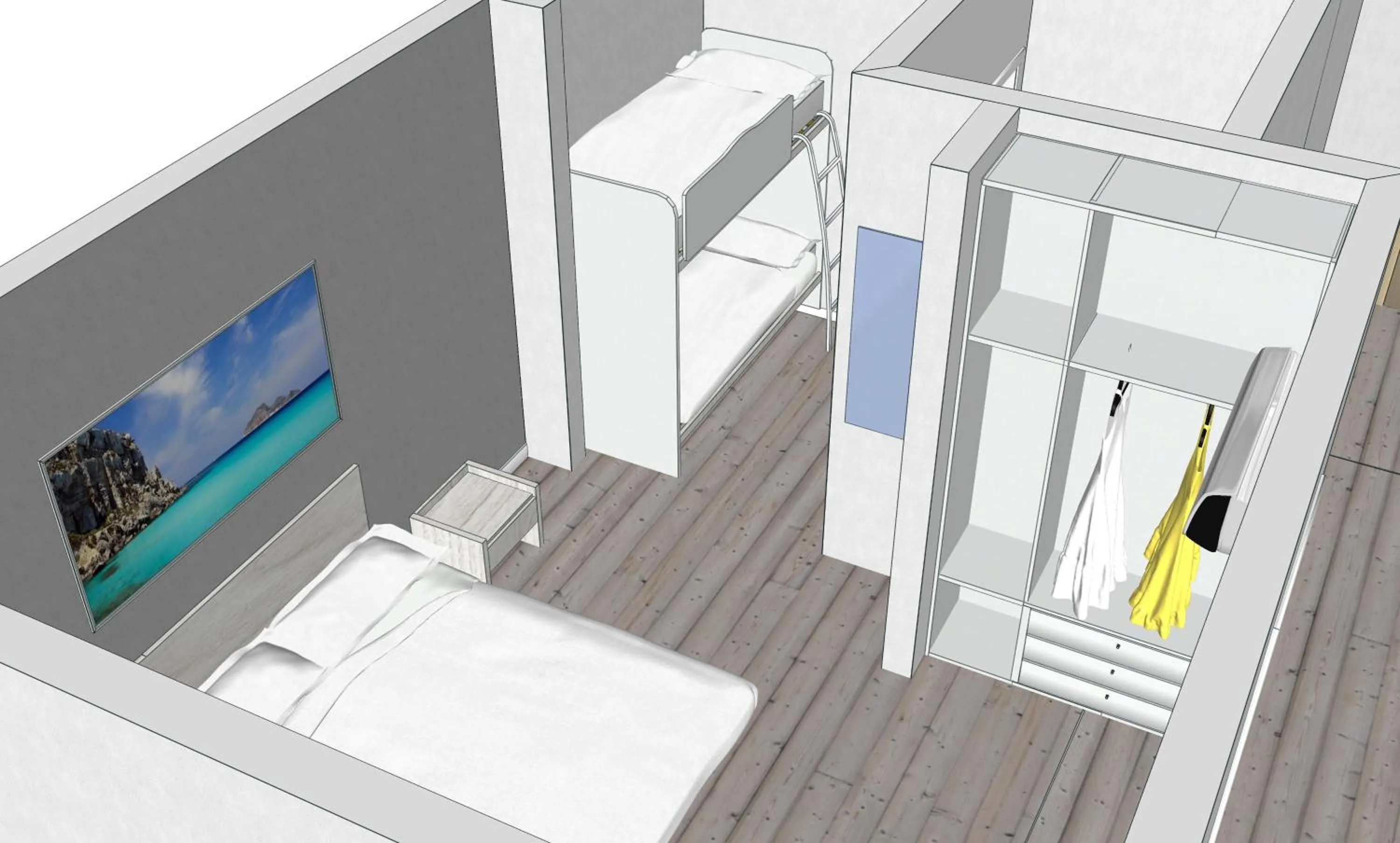 Photo of the whole room, Bed in B&B Marconi