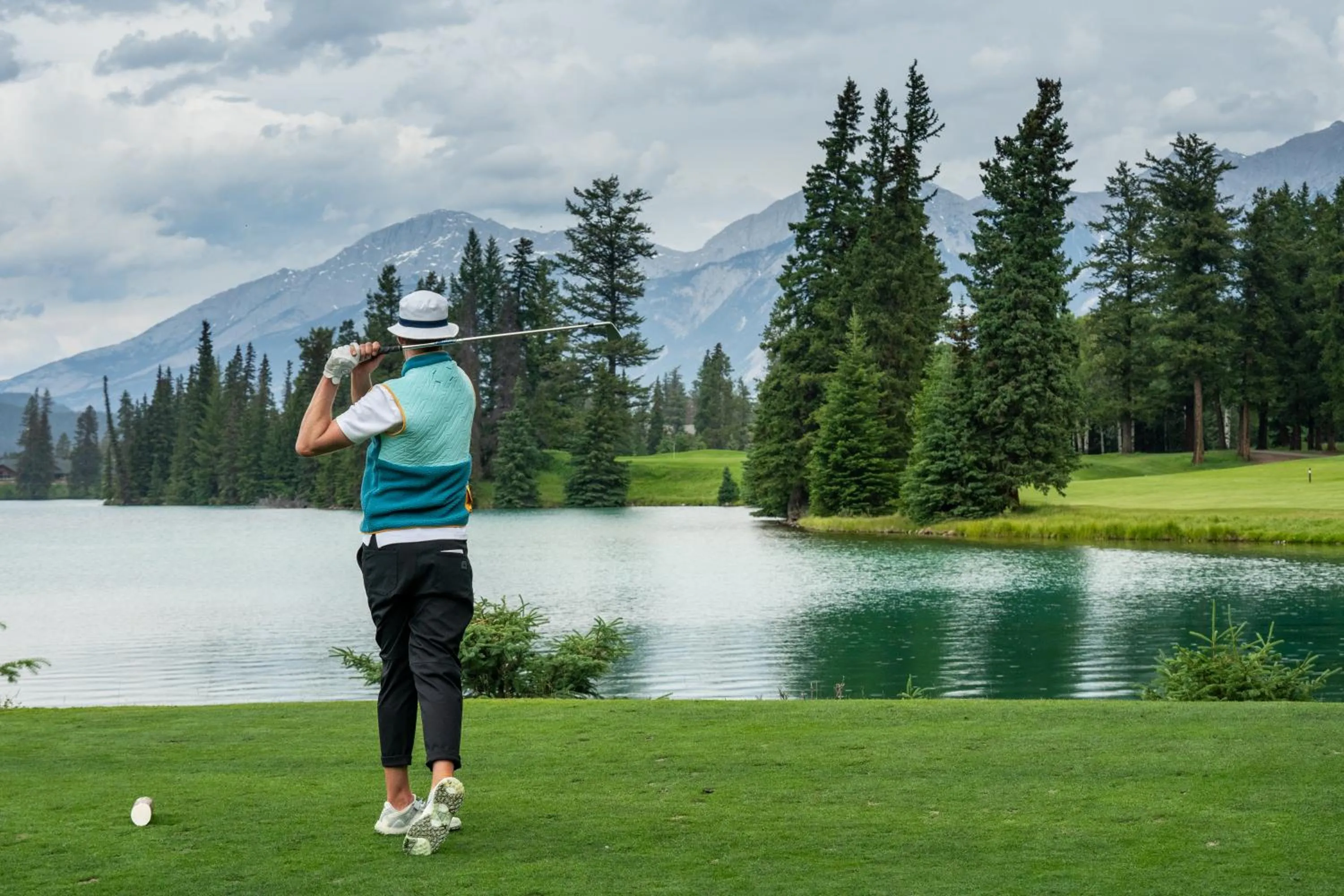 Golfcourse in Fairmont Jasper Park Lodge