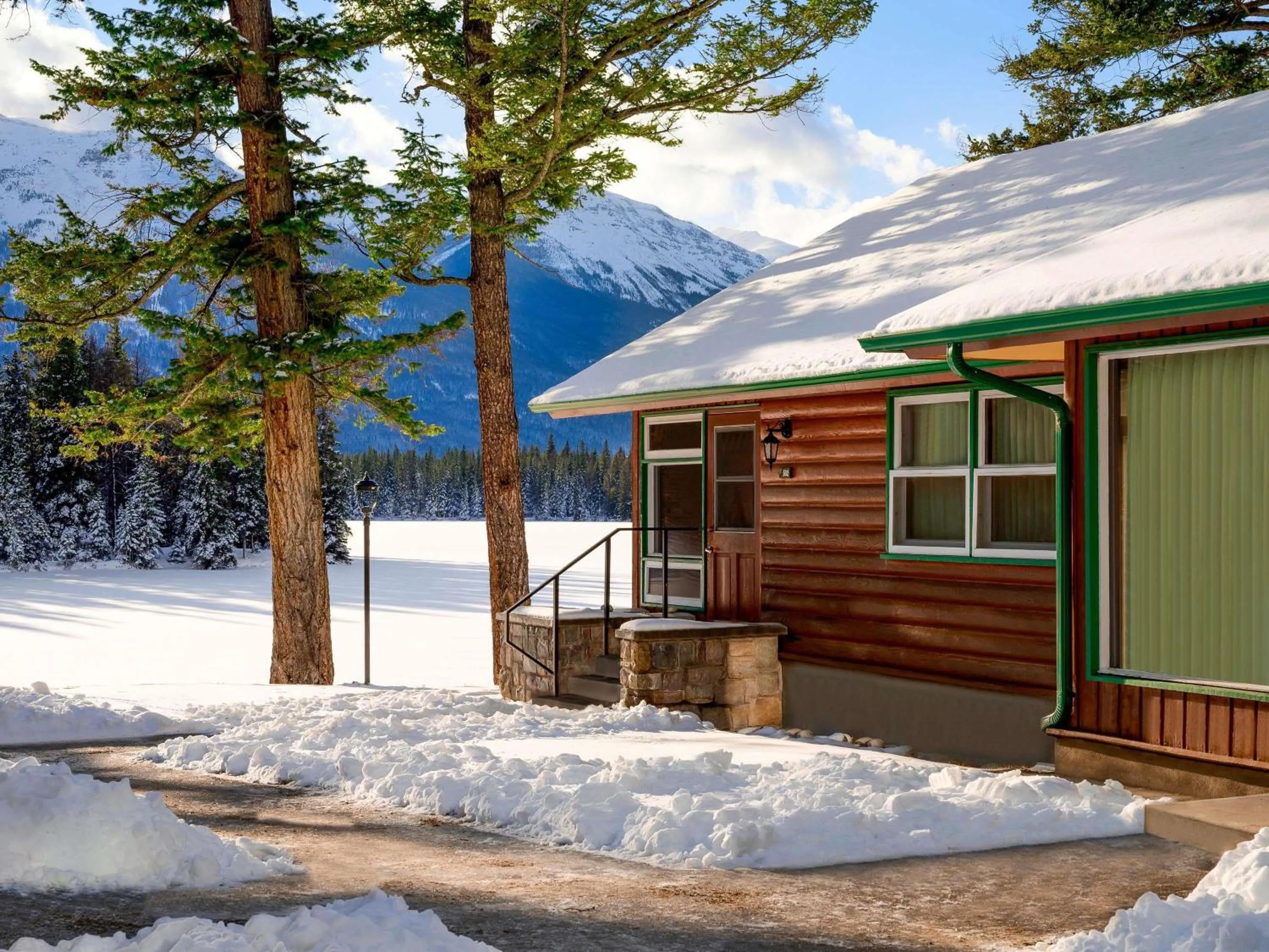 Property building in Fairmont Jasper Park Lodge