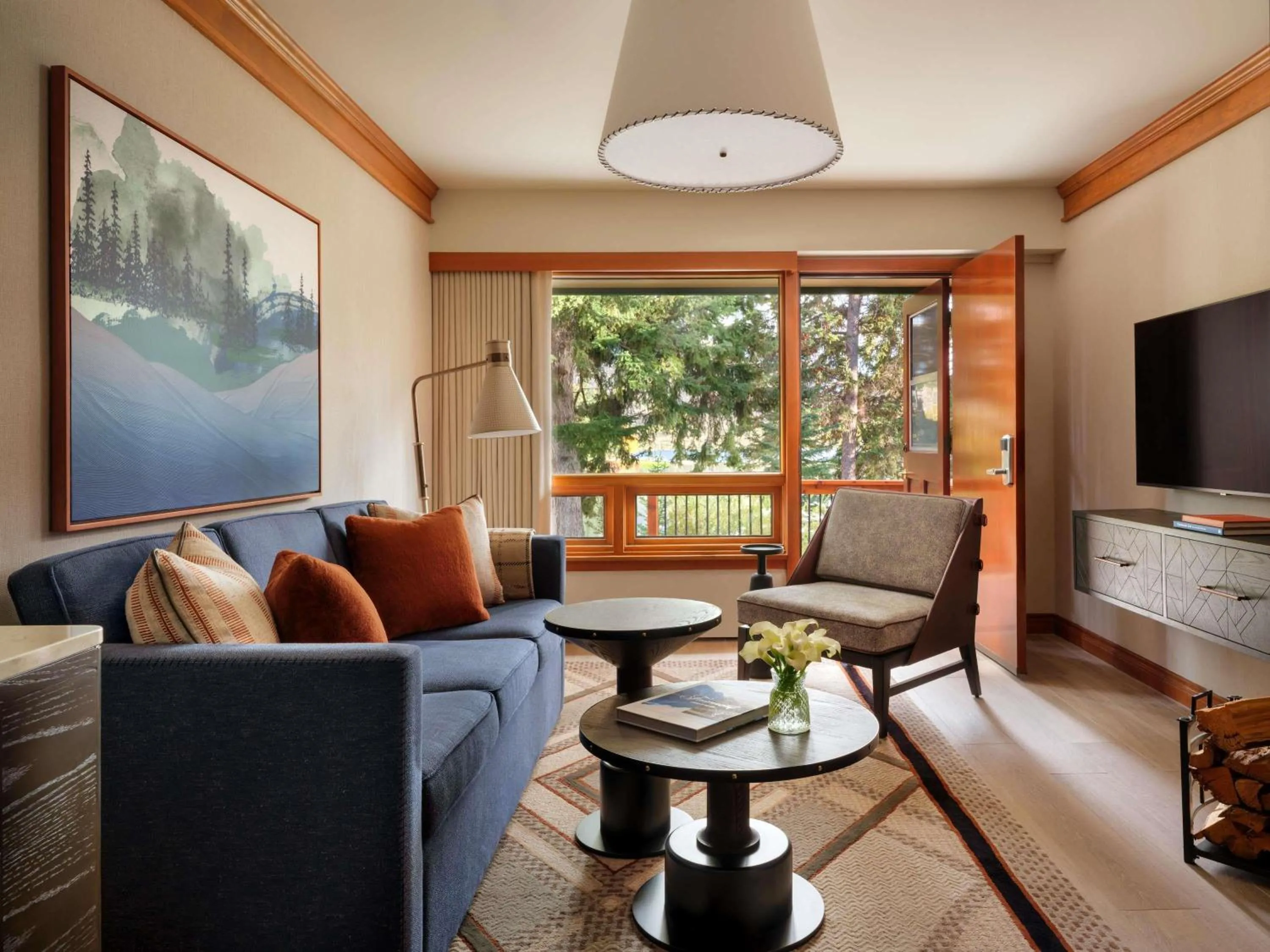 Bedroom in Fairmont Jasper Park Lodge