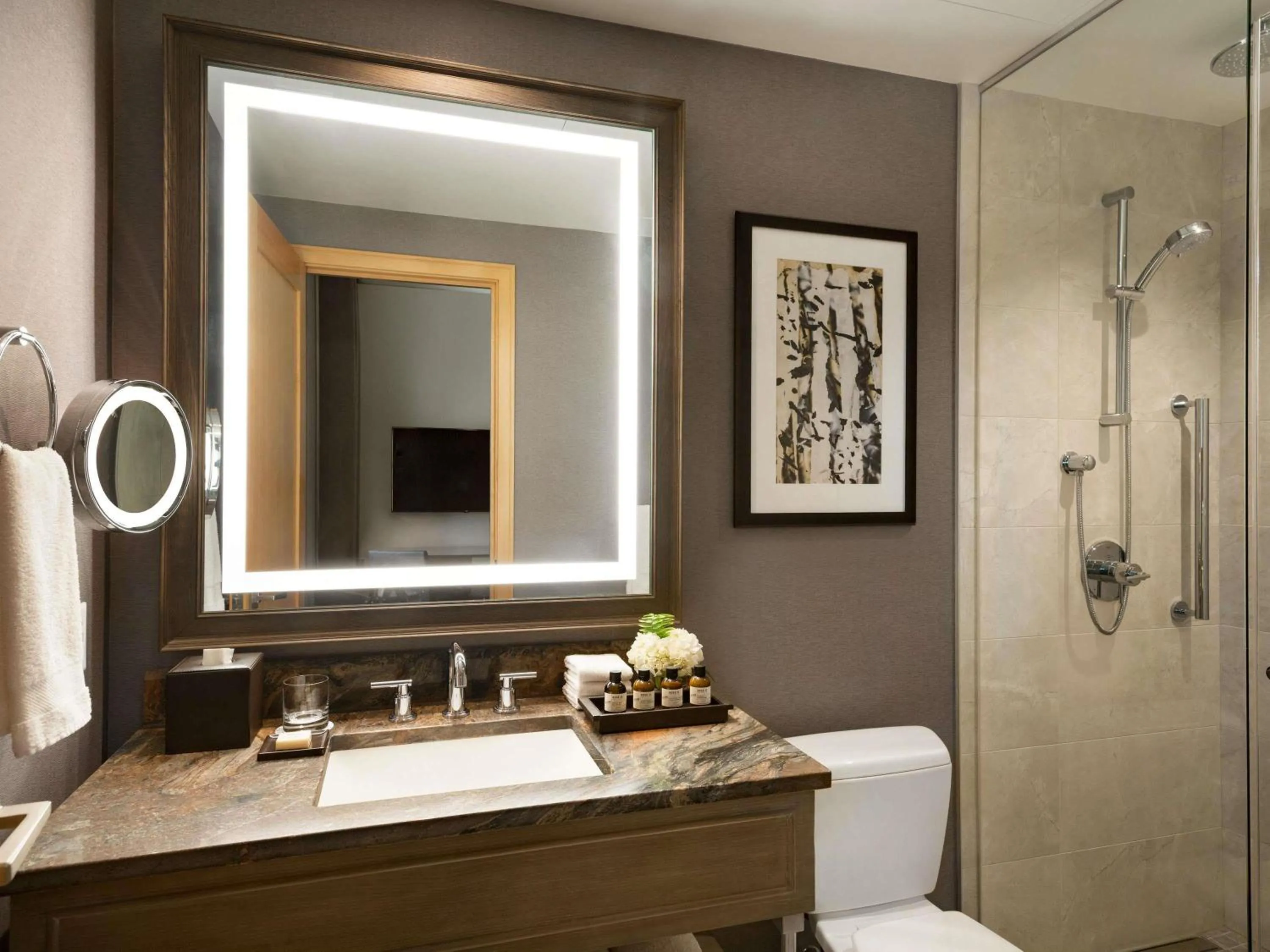 Bedroom in Fairmont Jasper Park Lodge